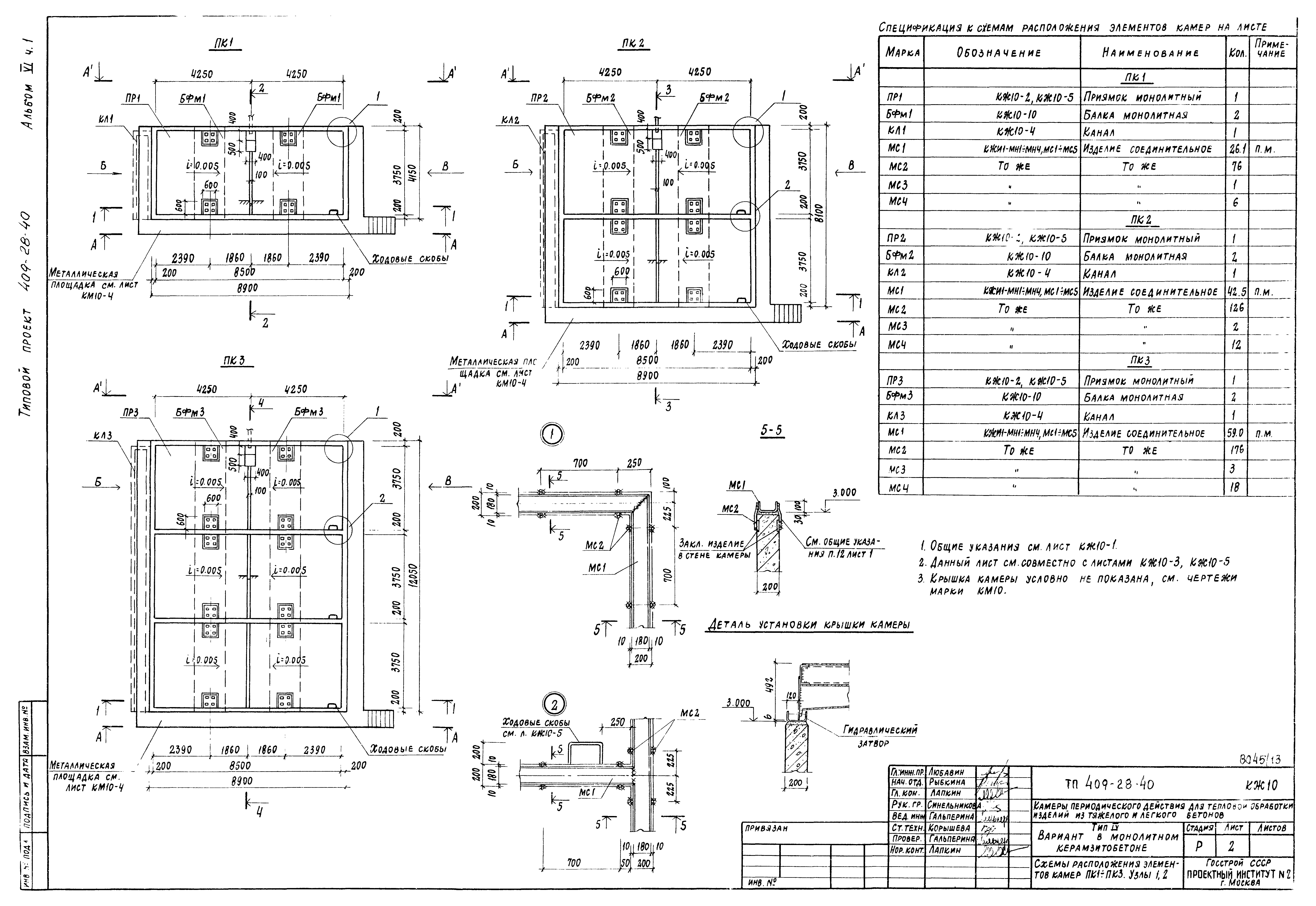 Типовой проект 409-28-40