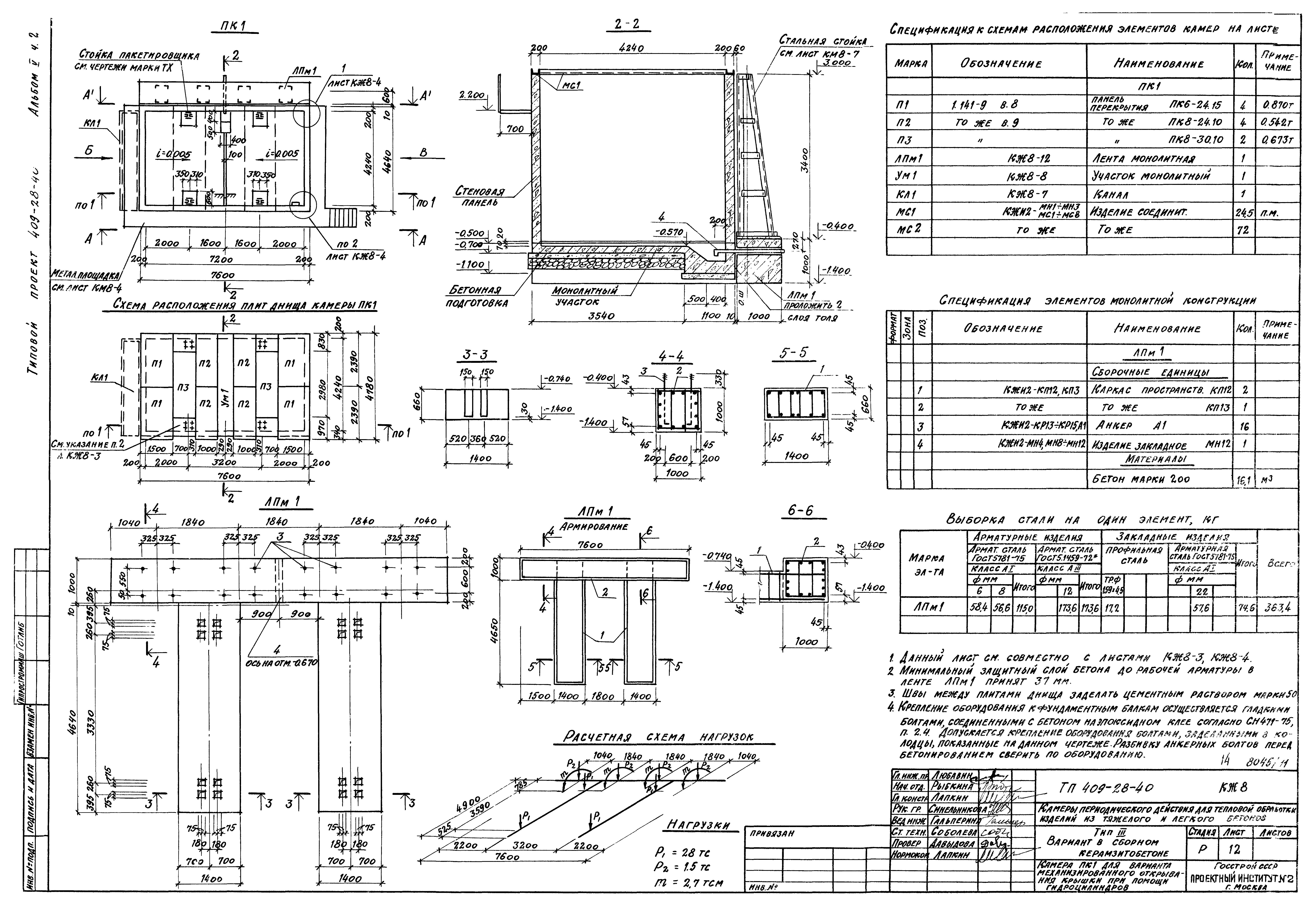 Типовой проект 409-28-40