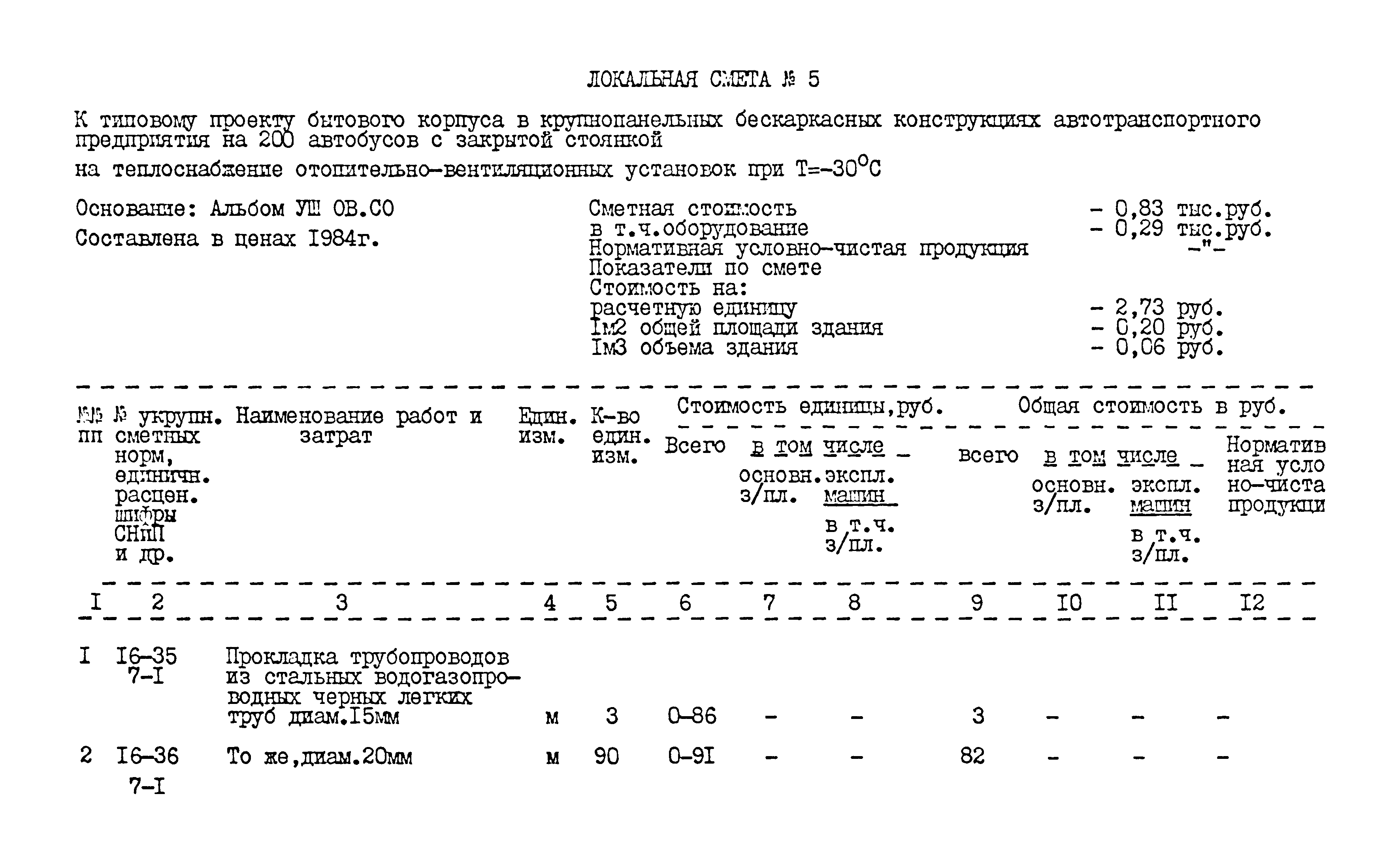 Типовой проект 416-1-152.84