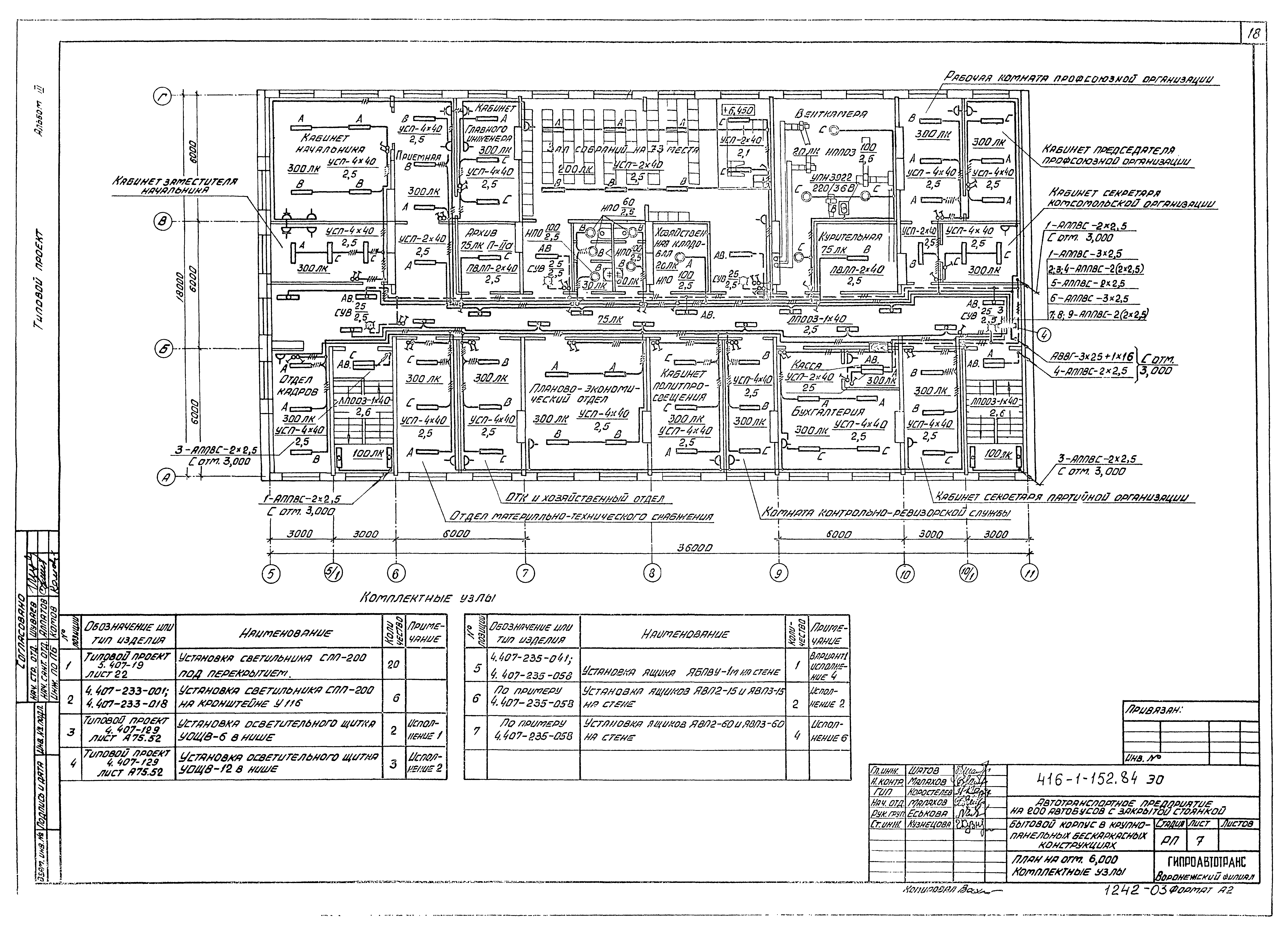 Типовой проект 416-1-152.84