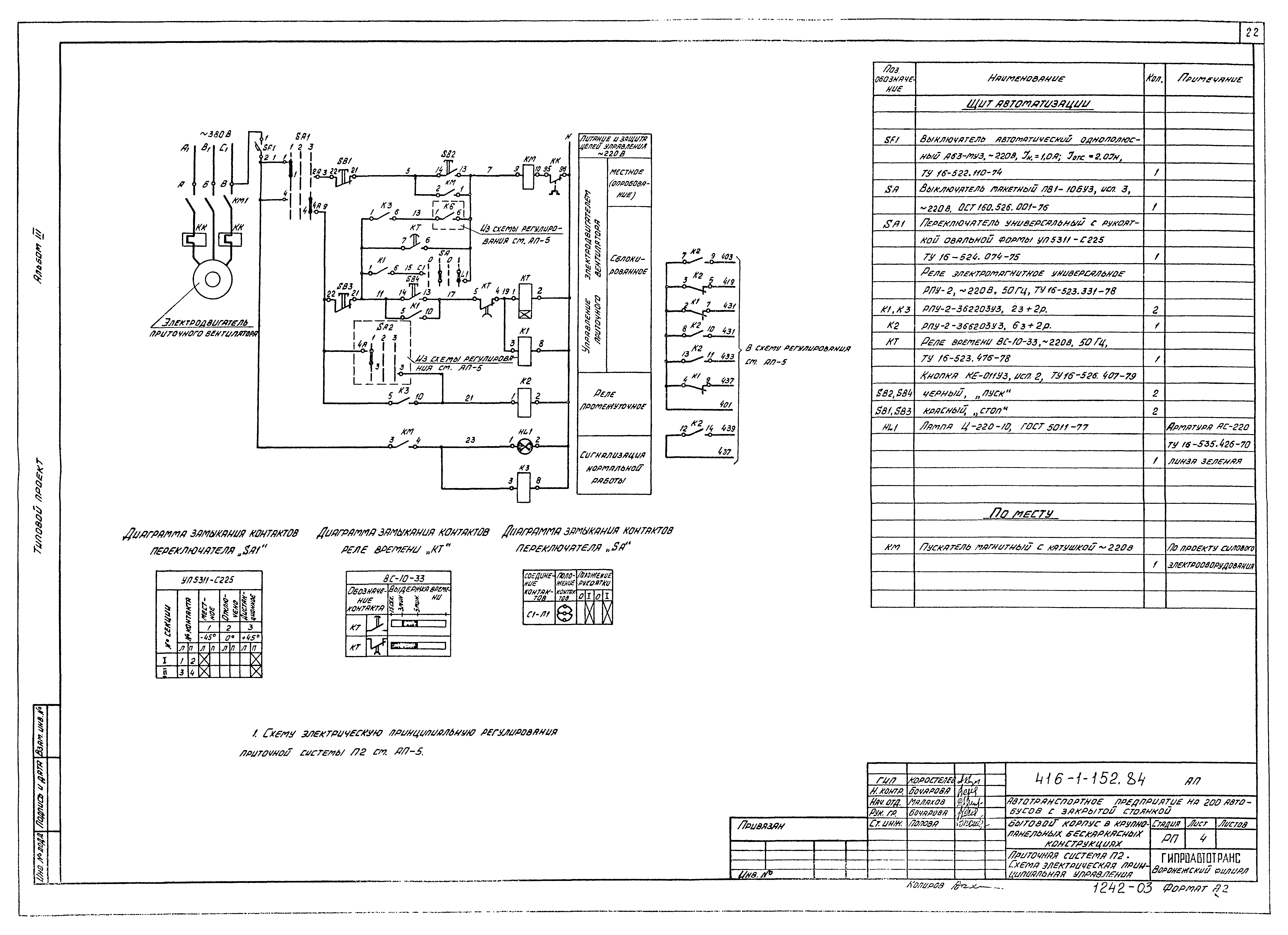 Типовой проект 416-1-152.84