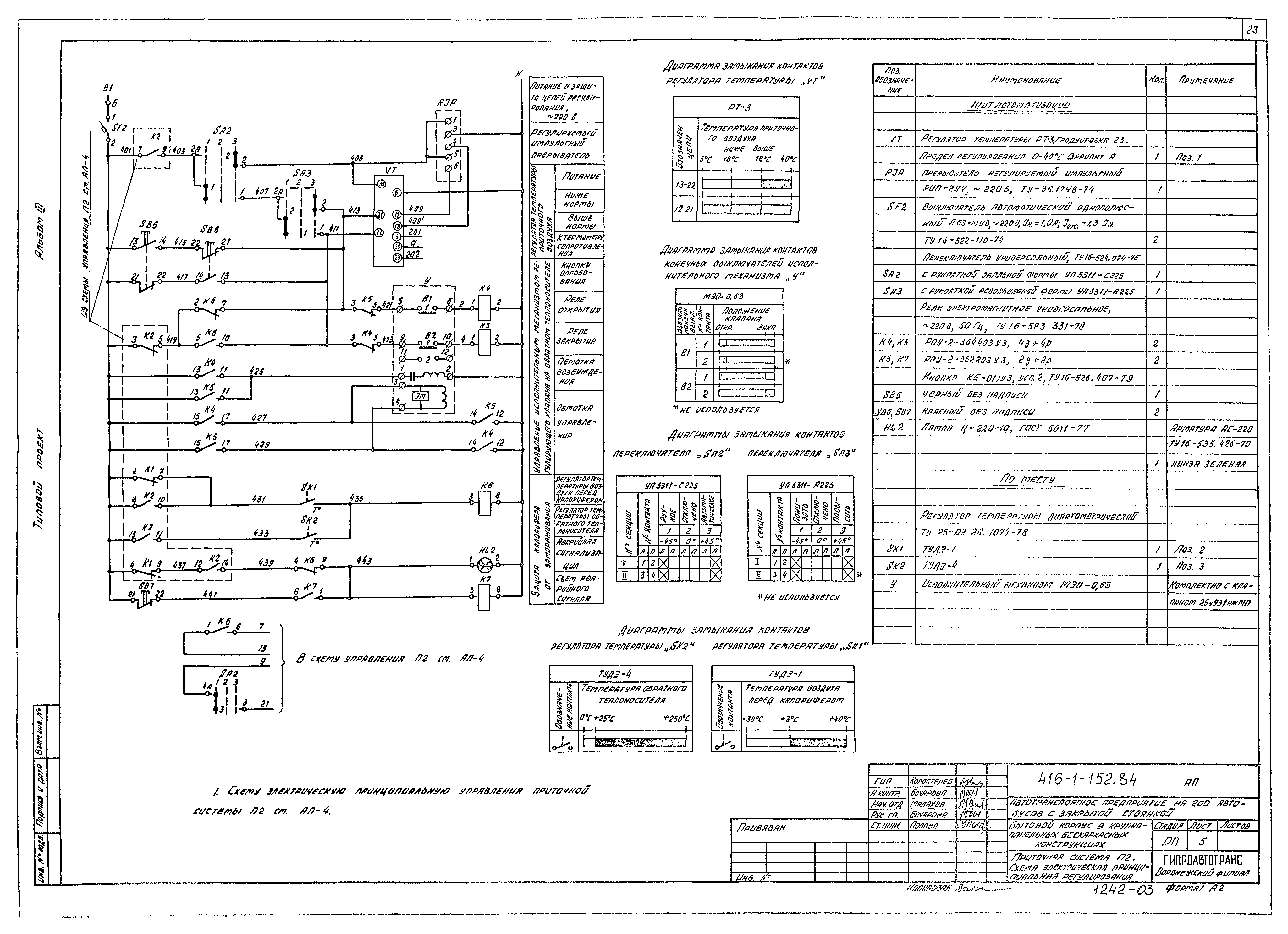 Типовой проект 416-1-152.84