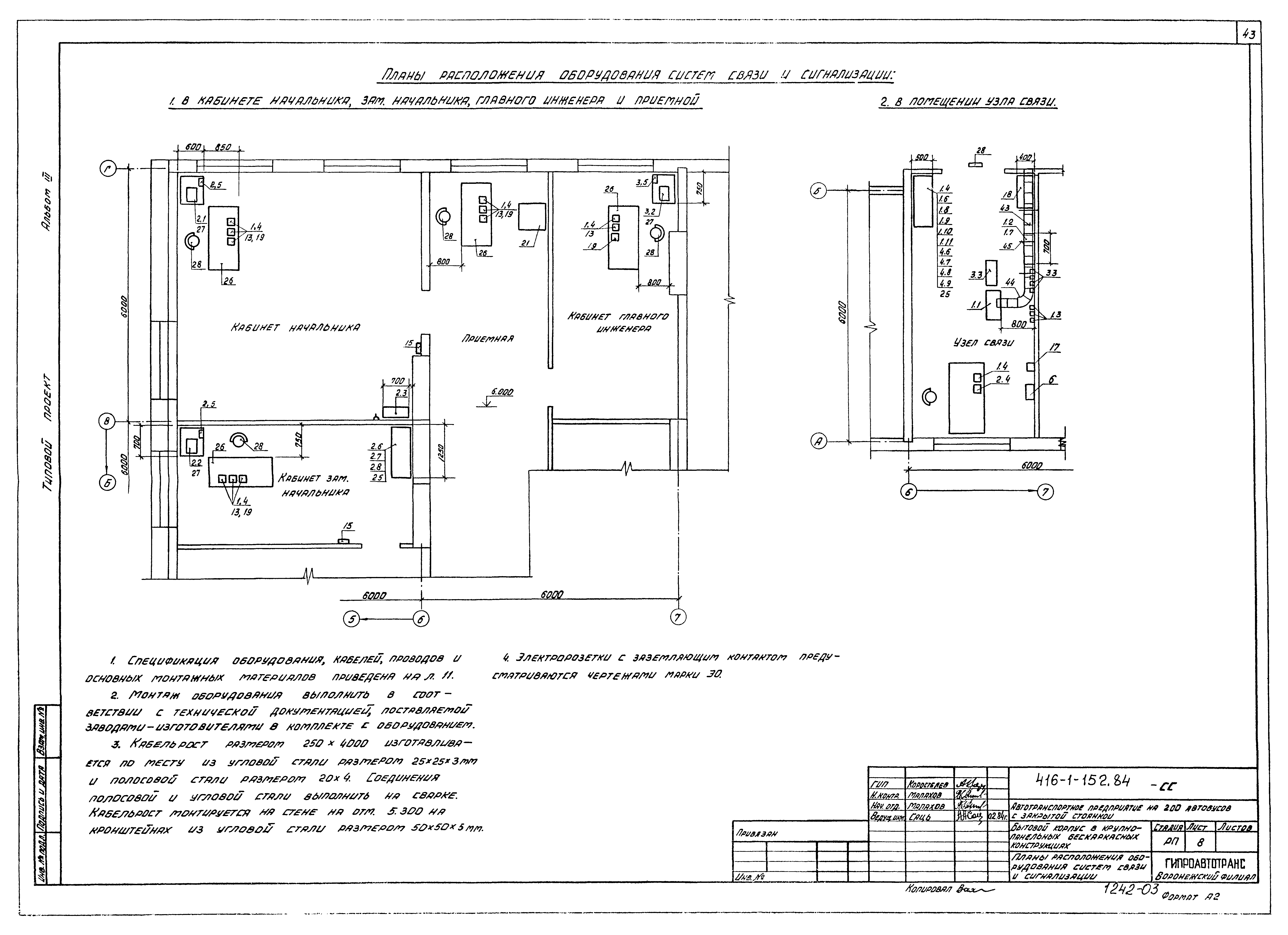 Типовой проект 416-1-152.84