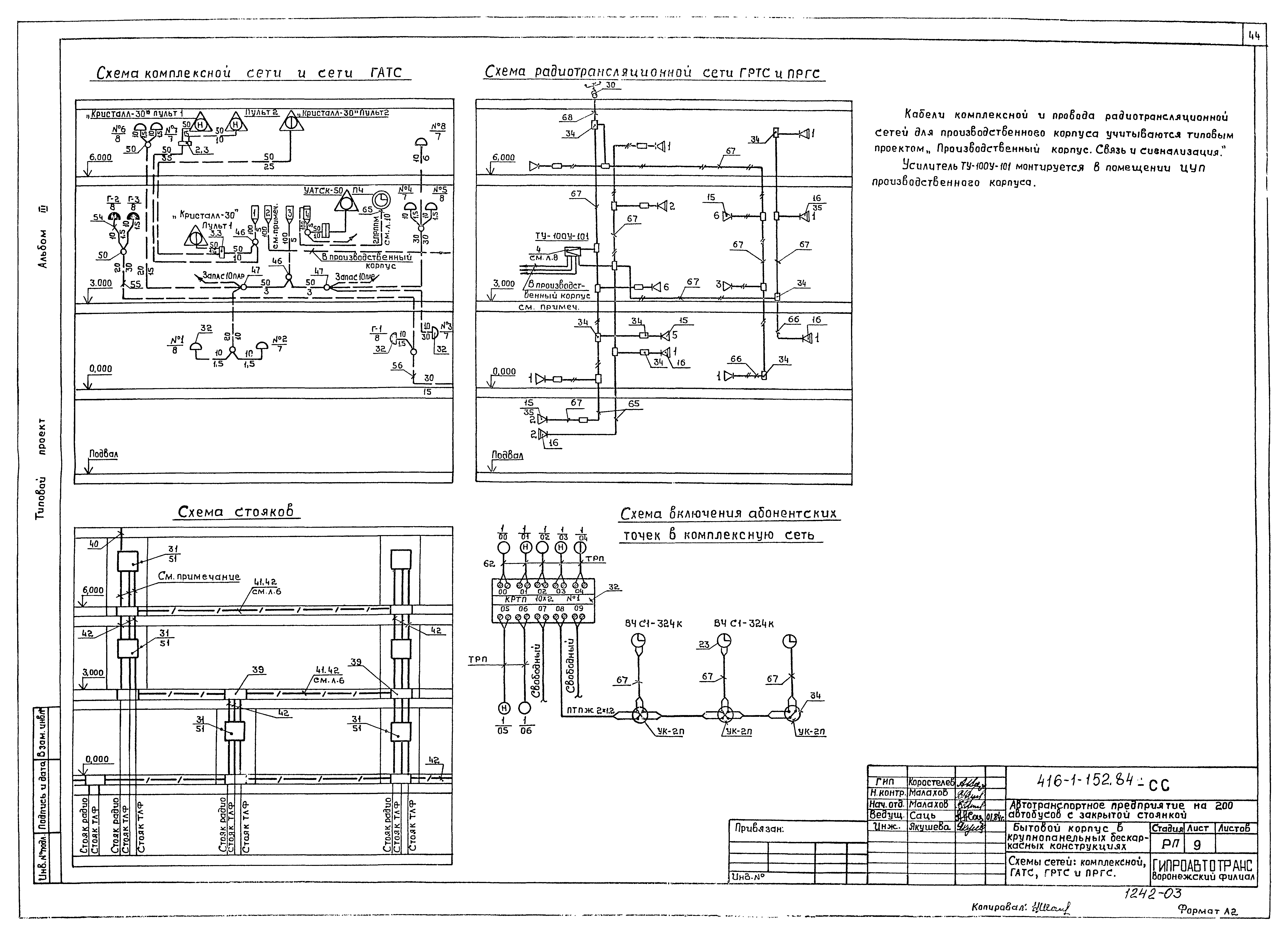 Типовой проект 416-1-152.84