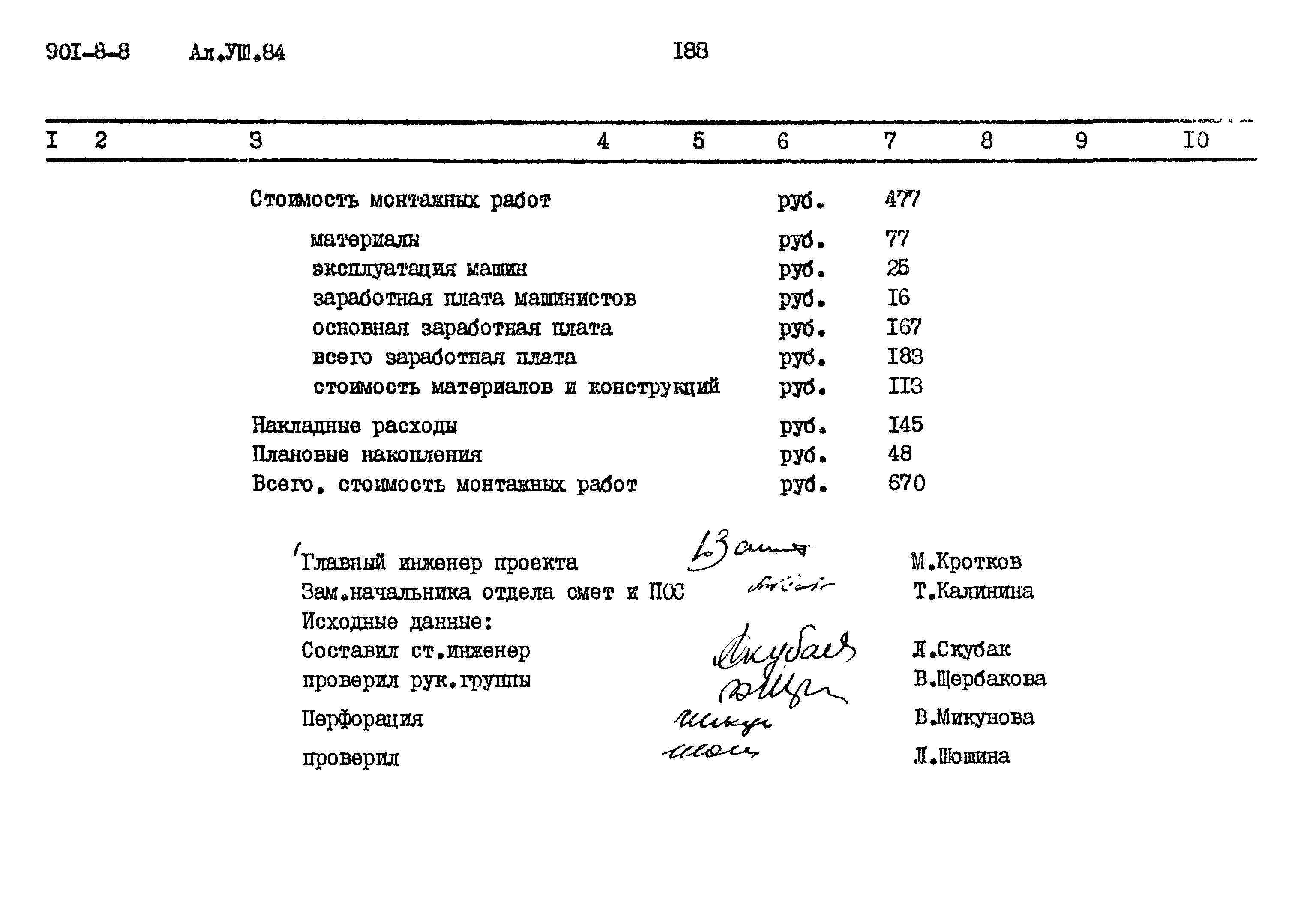 Типовой проект 901-8-8
