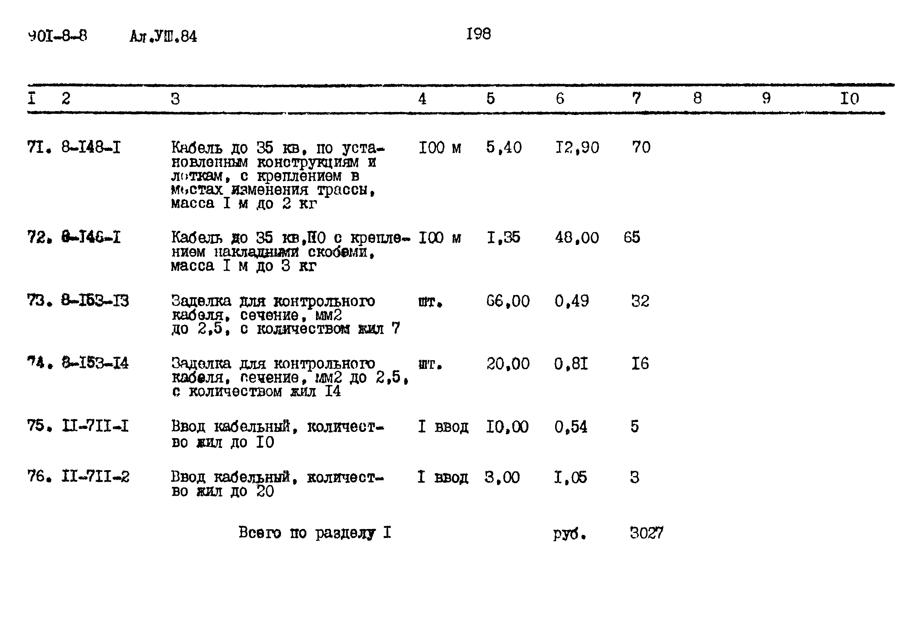 Типовой проект 901-8-8