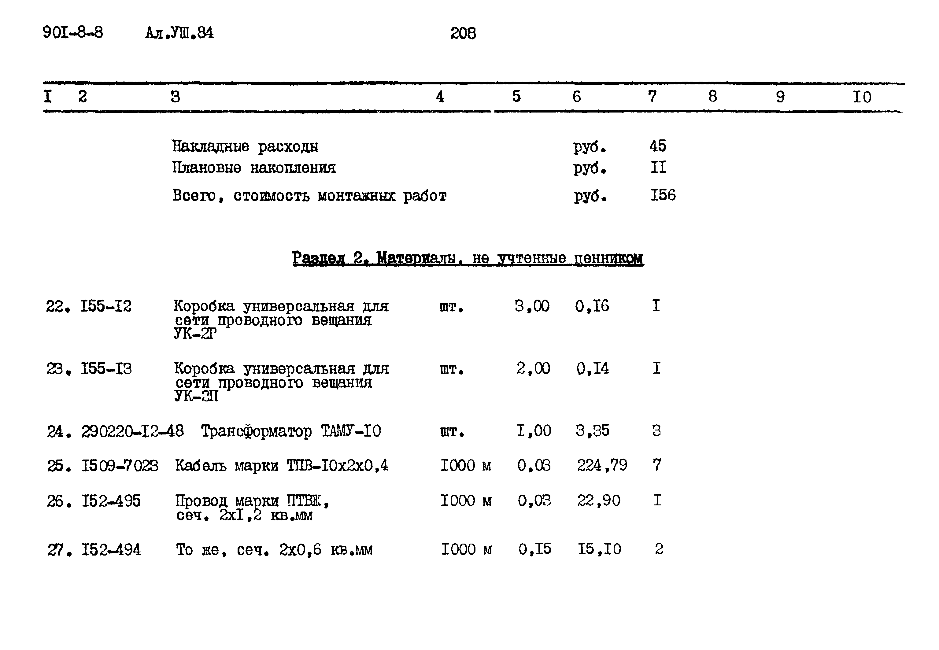 Типовой проект 901-8-8