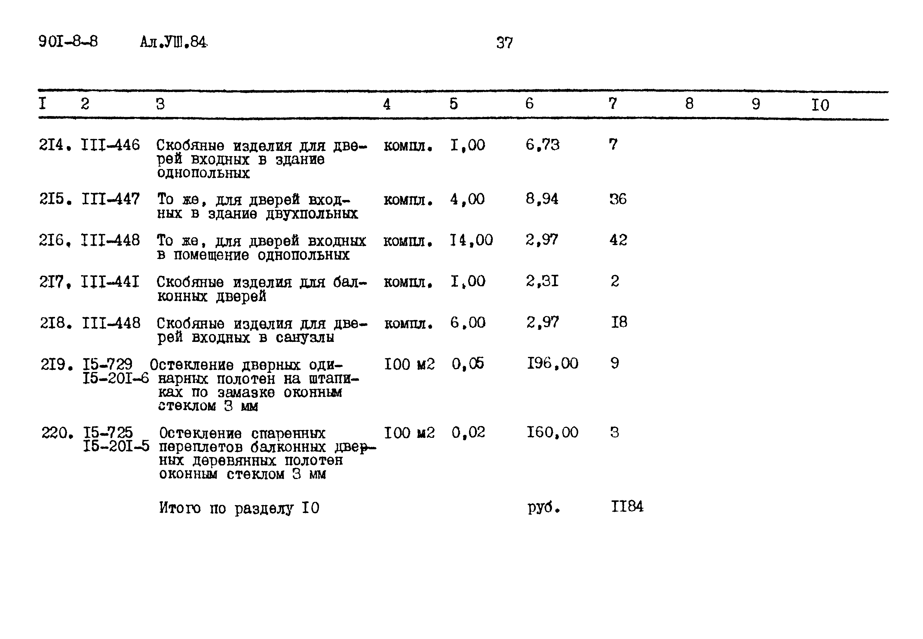 Типовой проект 901-8-8