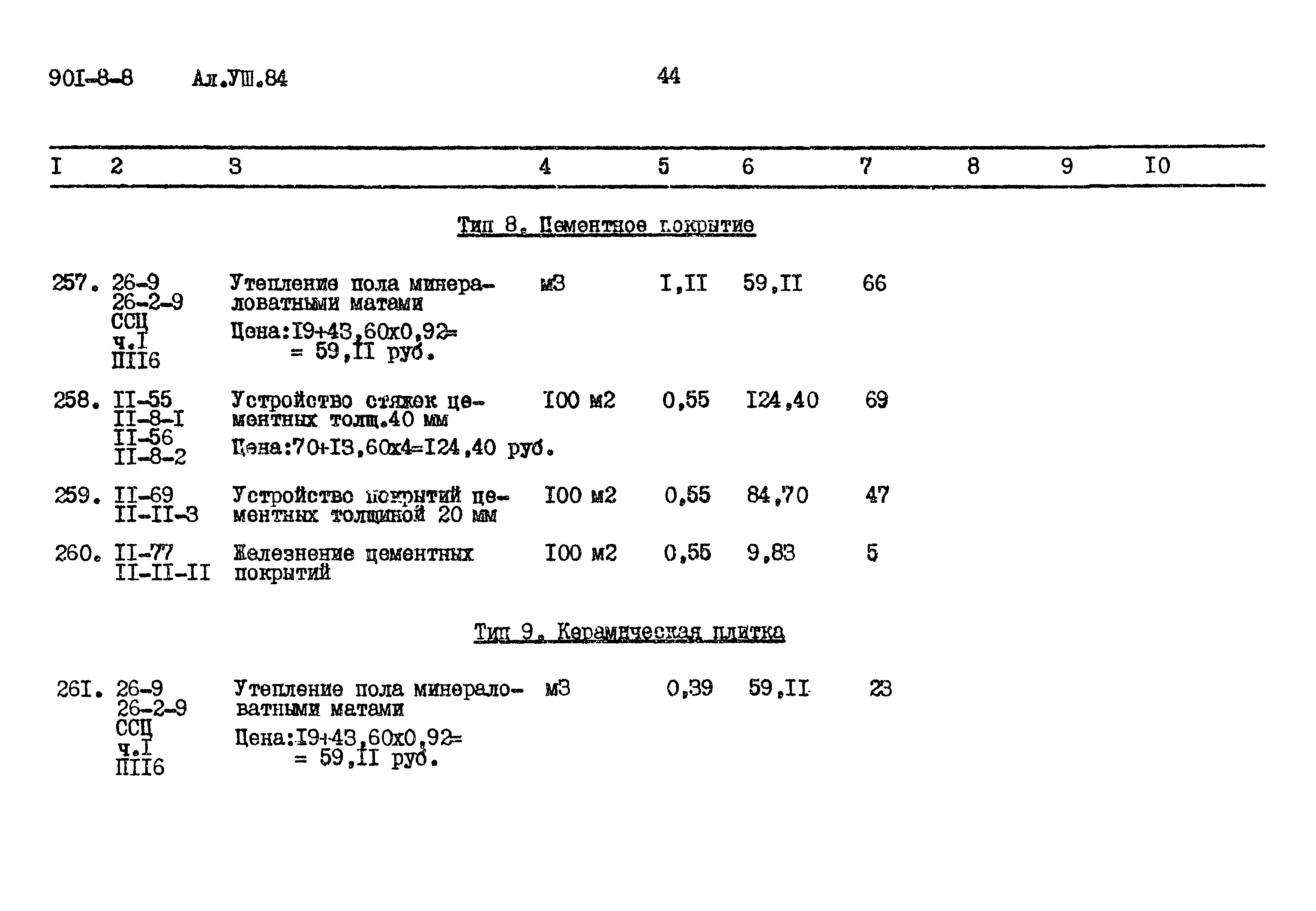 Типовой проект 901-8-8