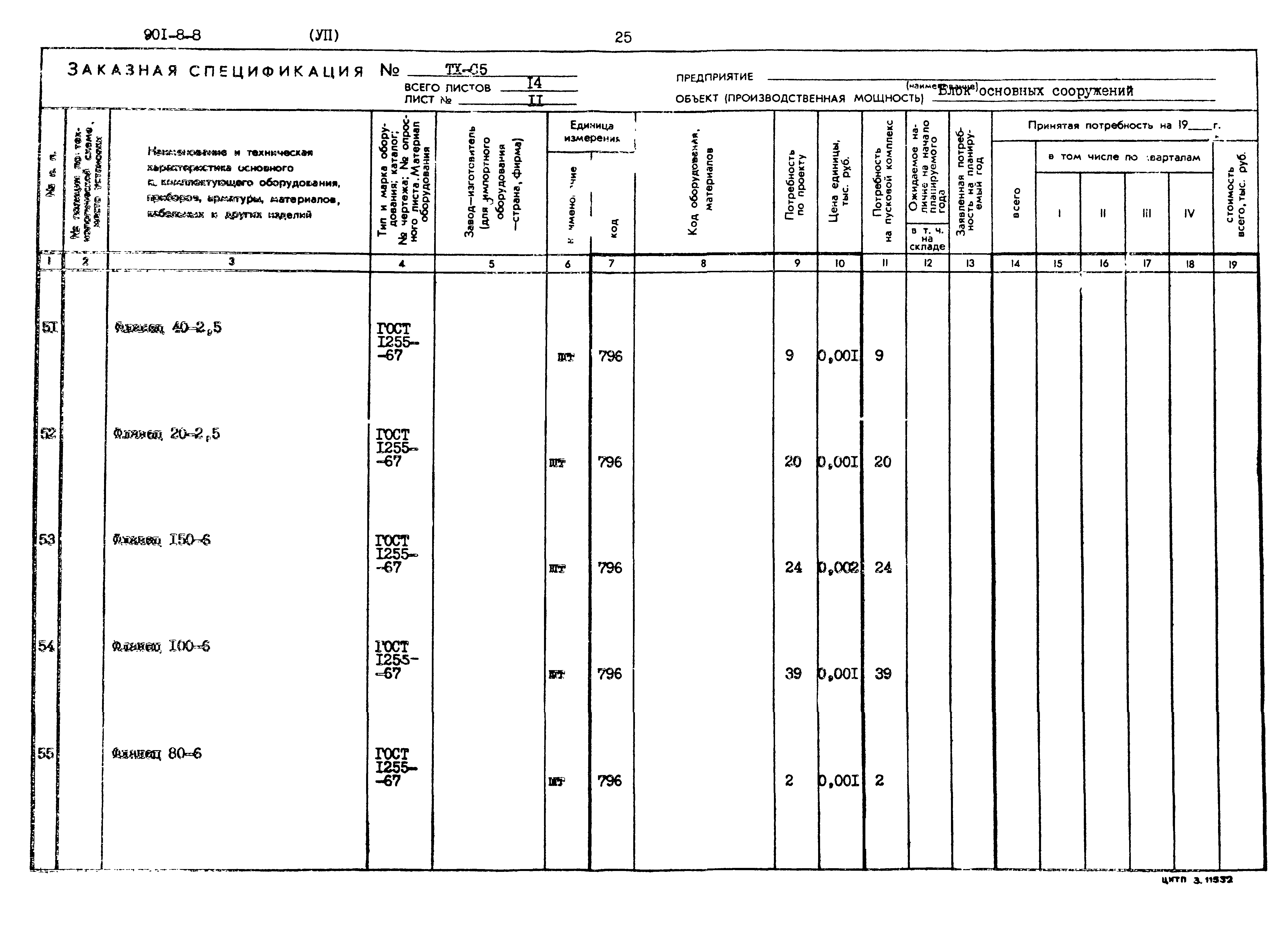 Типовой проект 901-8-8