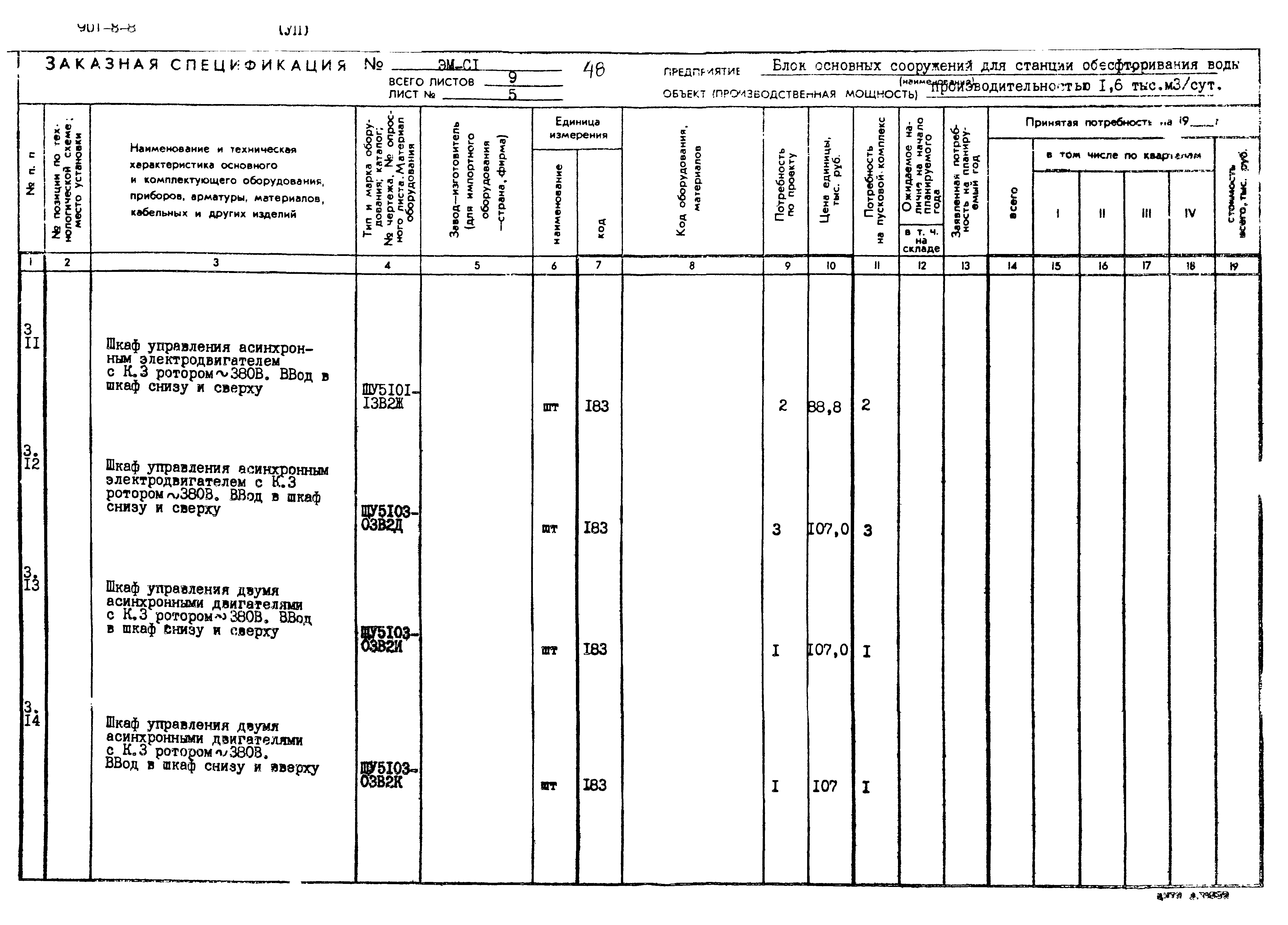 Типовой проект 901-8-8