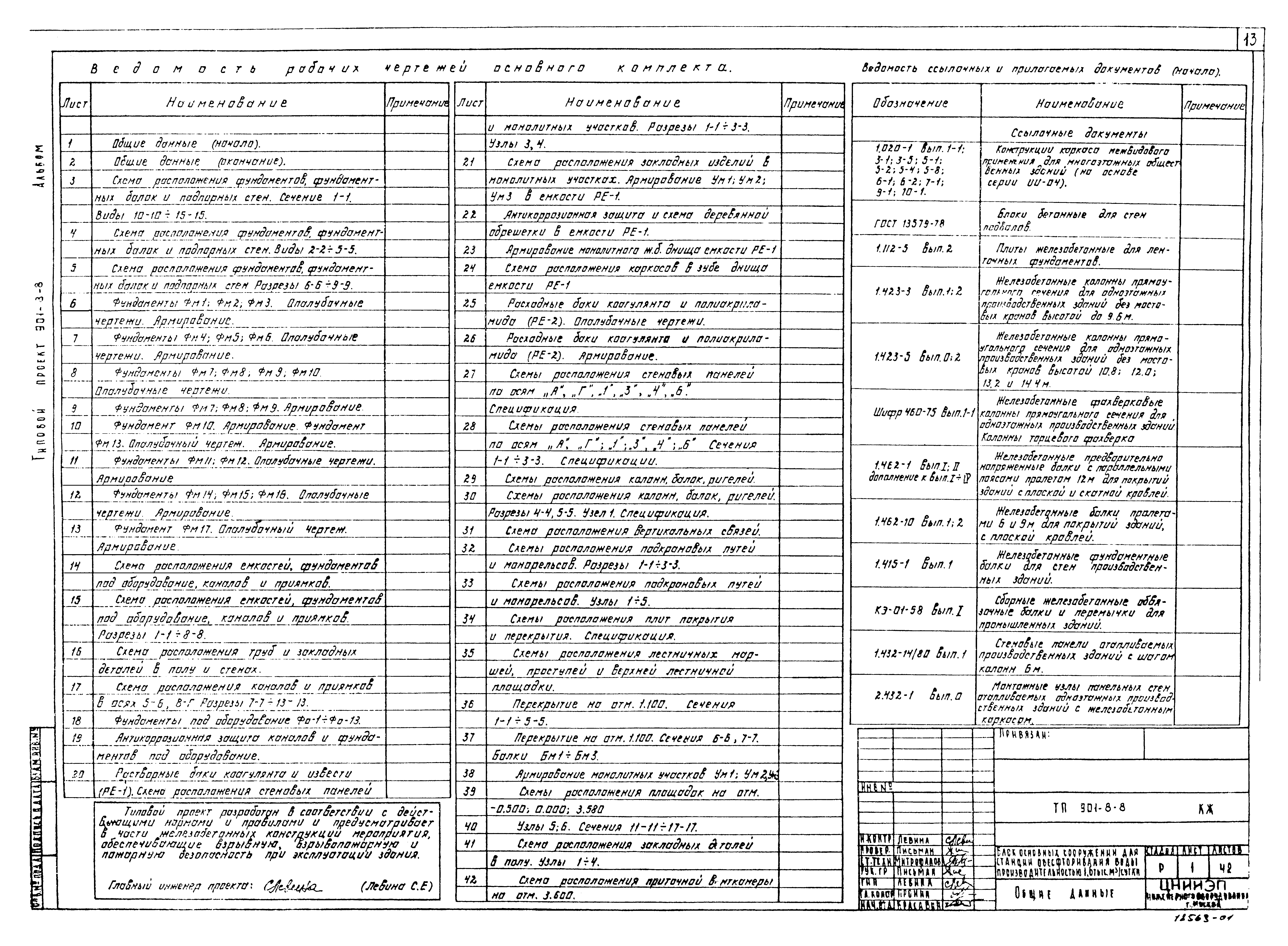 Типовой проект 901-8-8