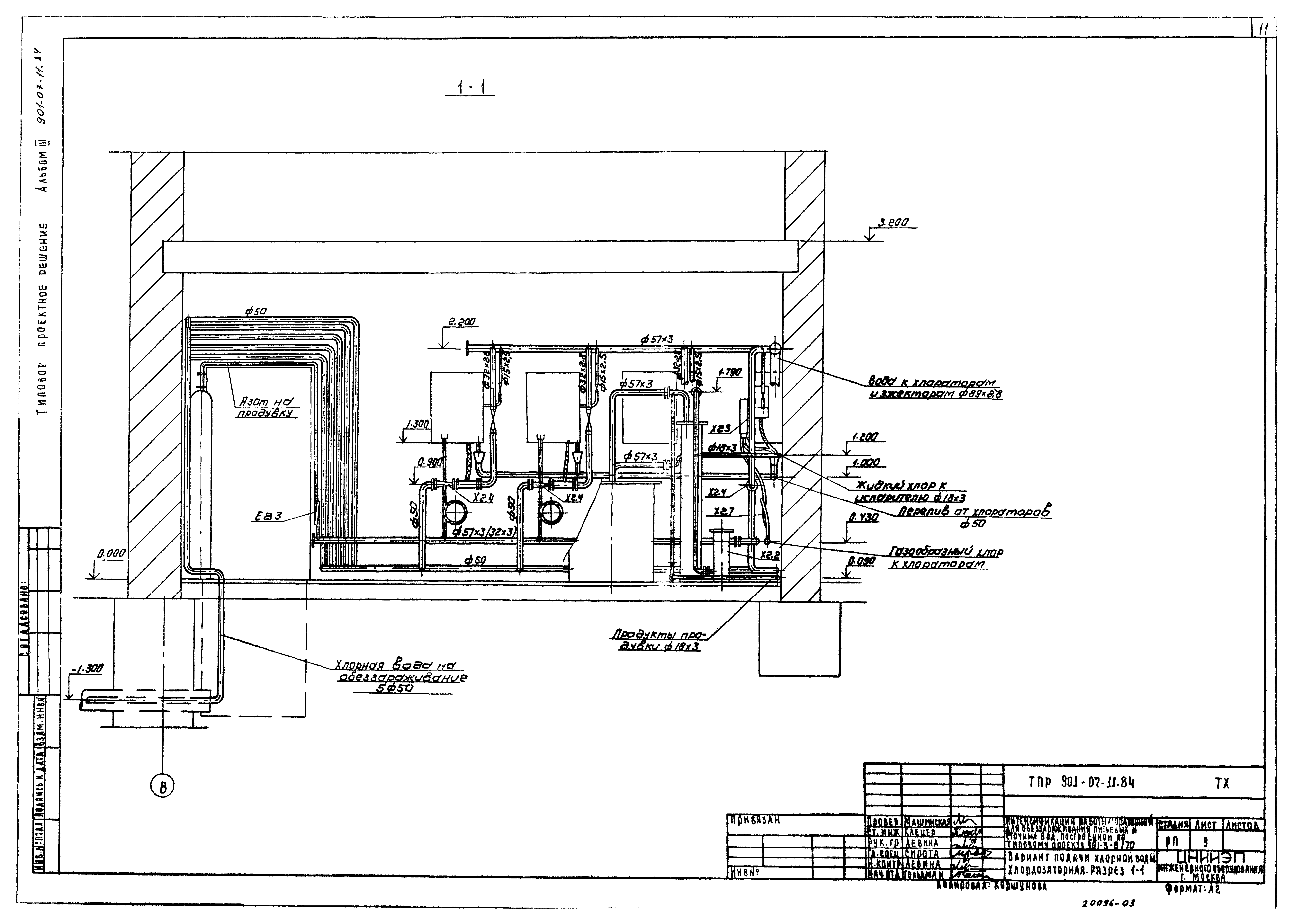 Типовые проектные решения 901-07-10.84