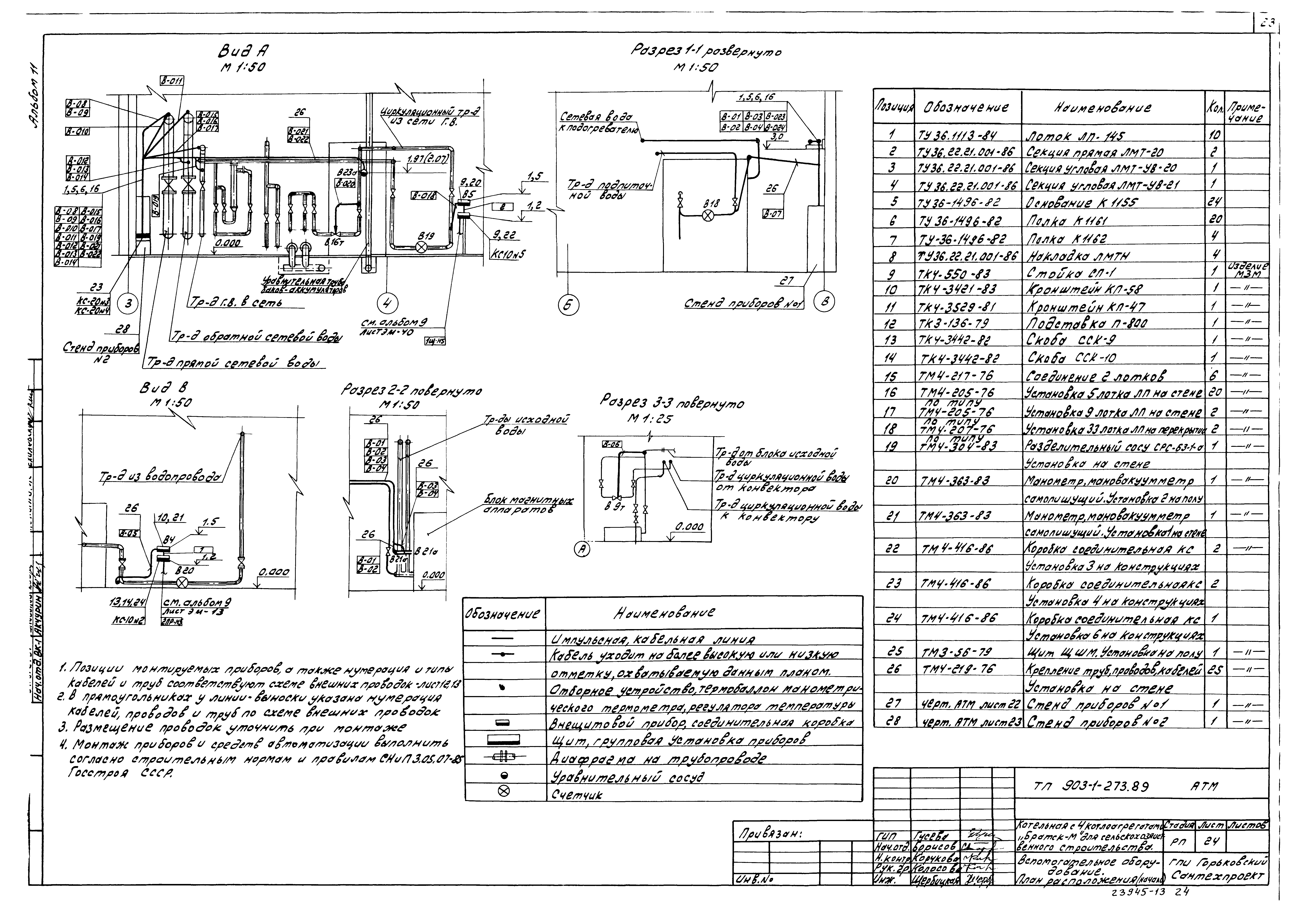 Типовой проект 903-1-273.89