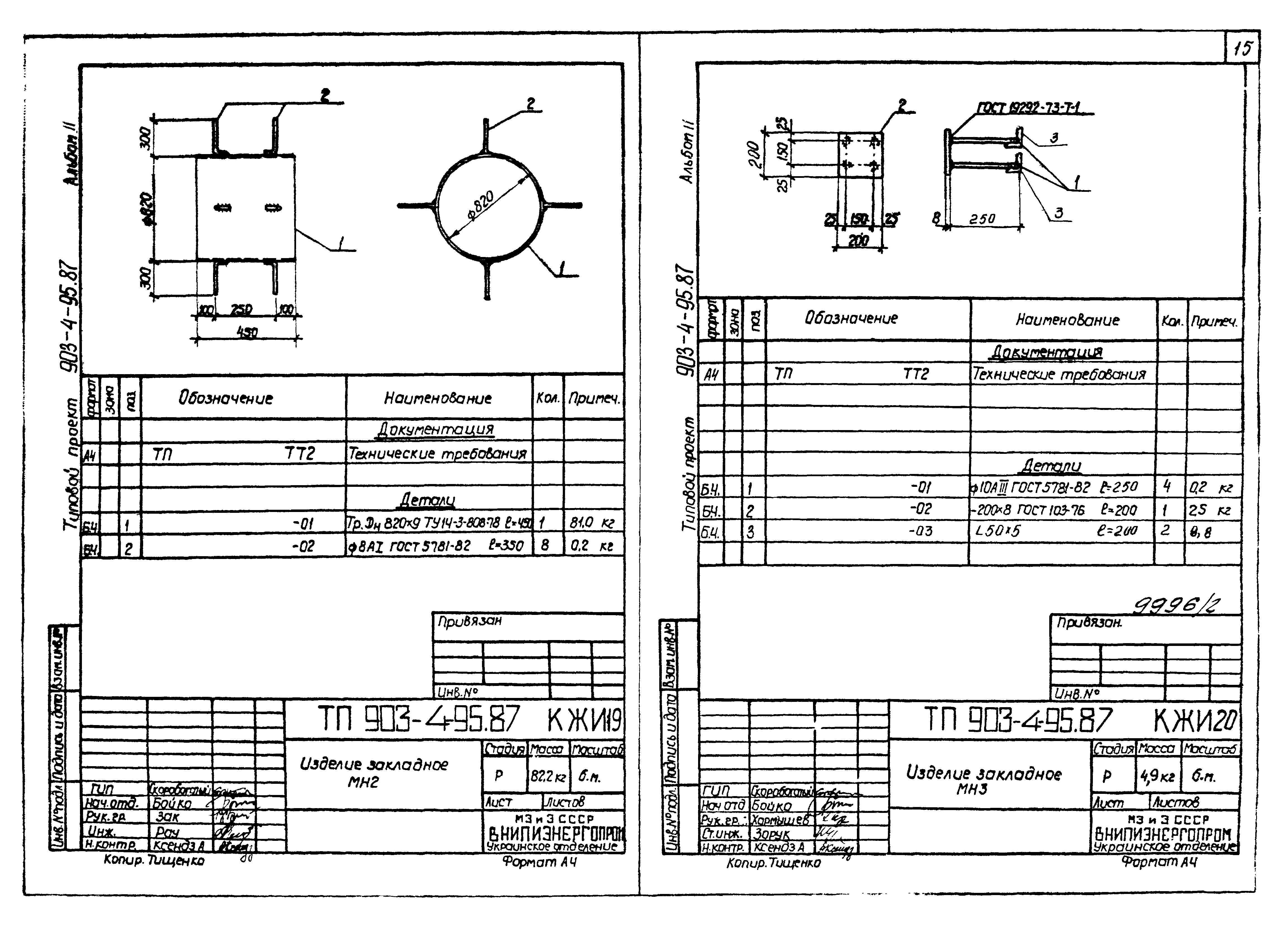 Типовой проект 903-4-95.87