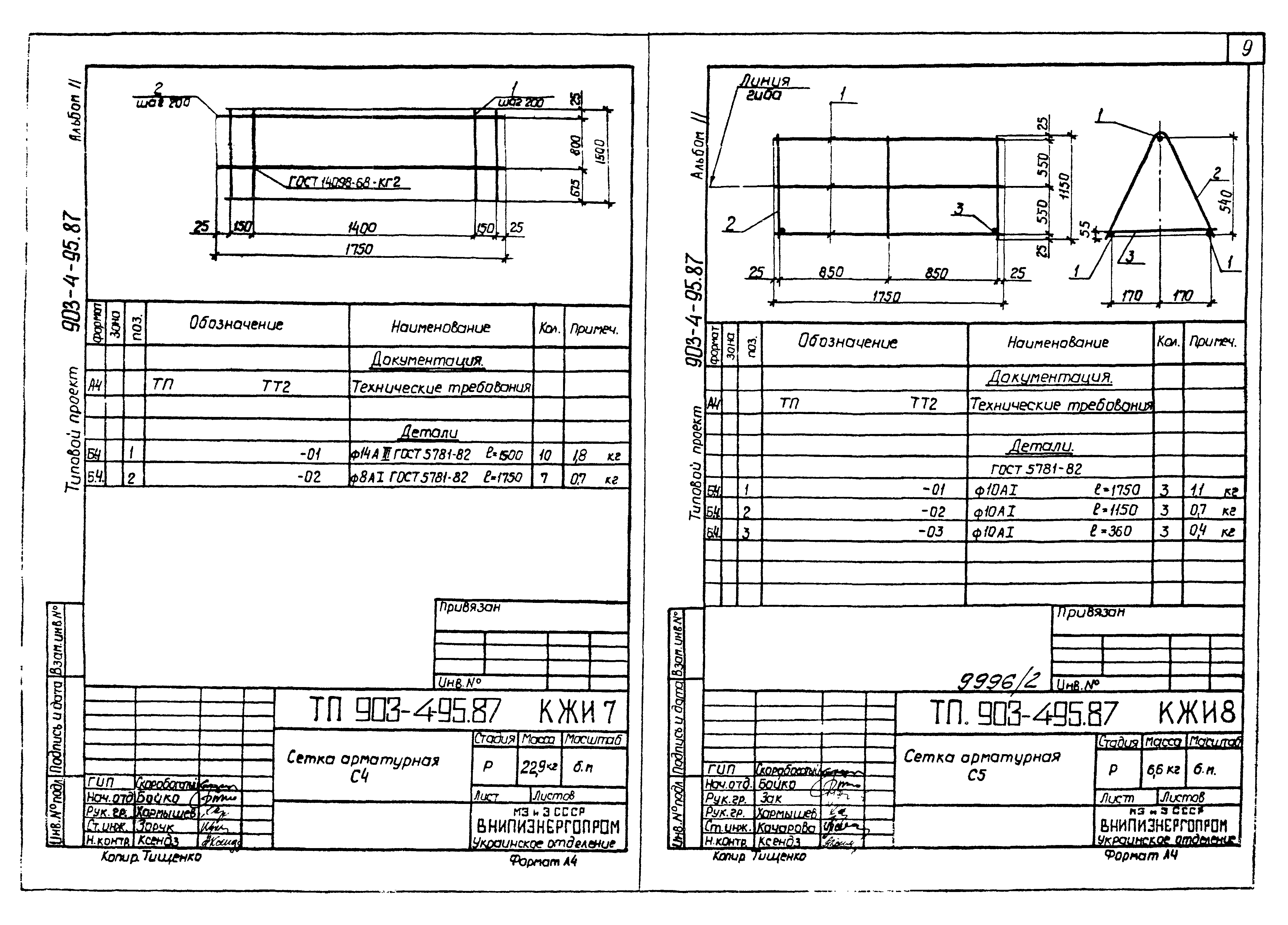 Типовой проект 903-4-95.87