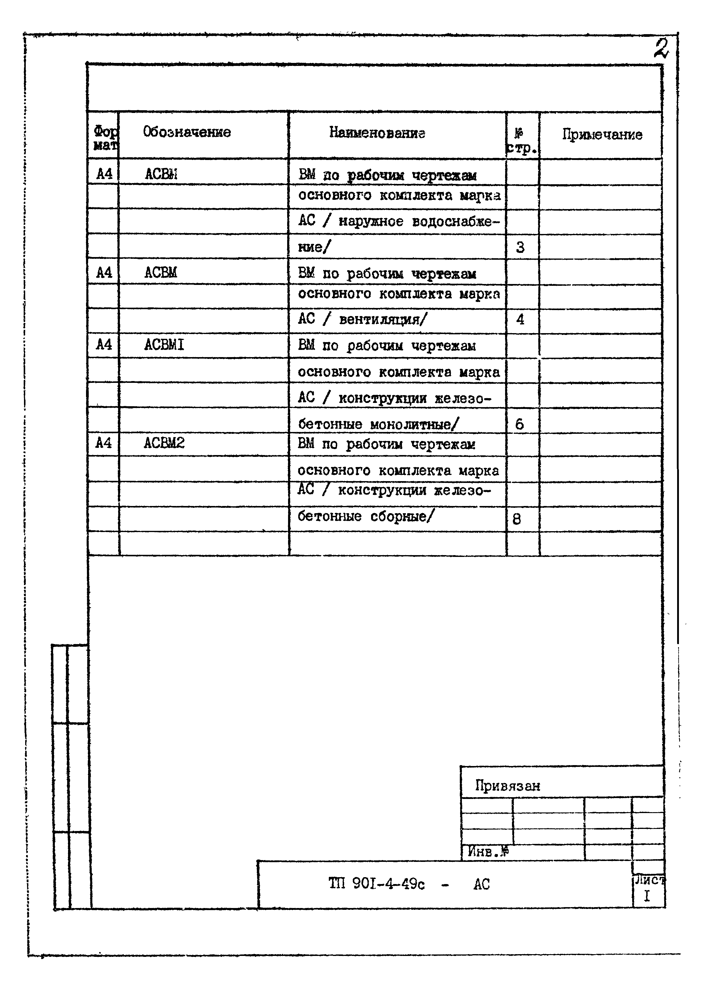 Типовой проект 901-4-49с
