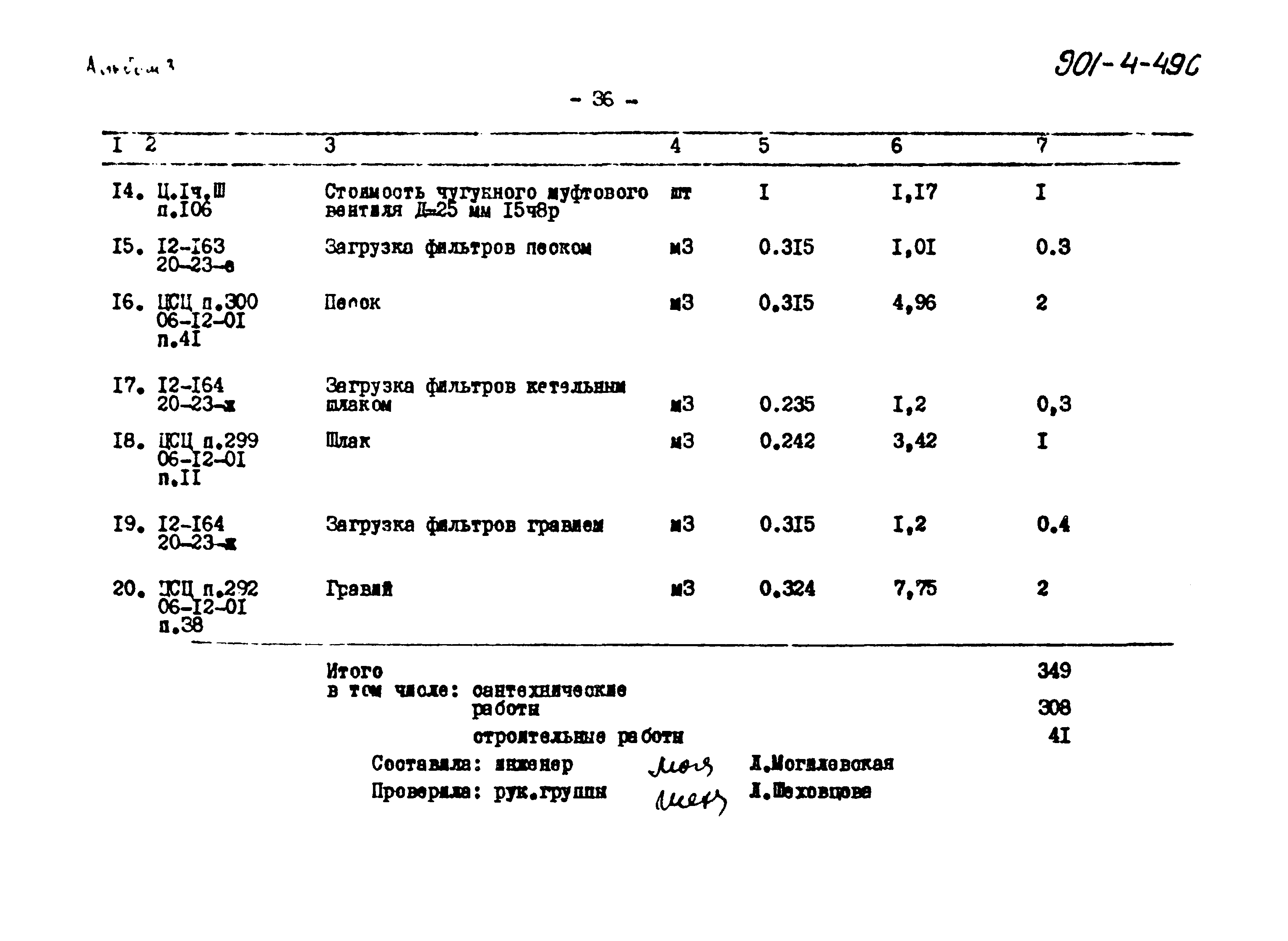 Типовой проект 901-4-49с