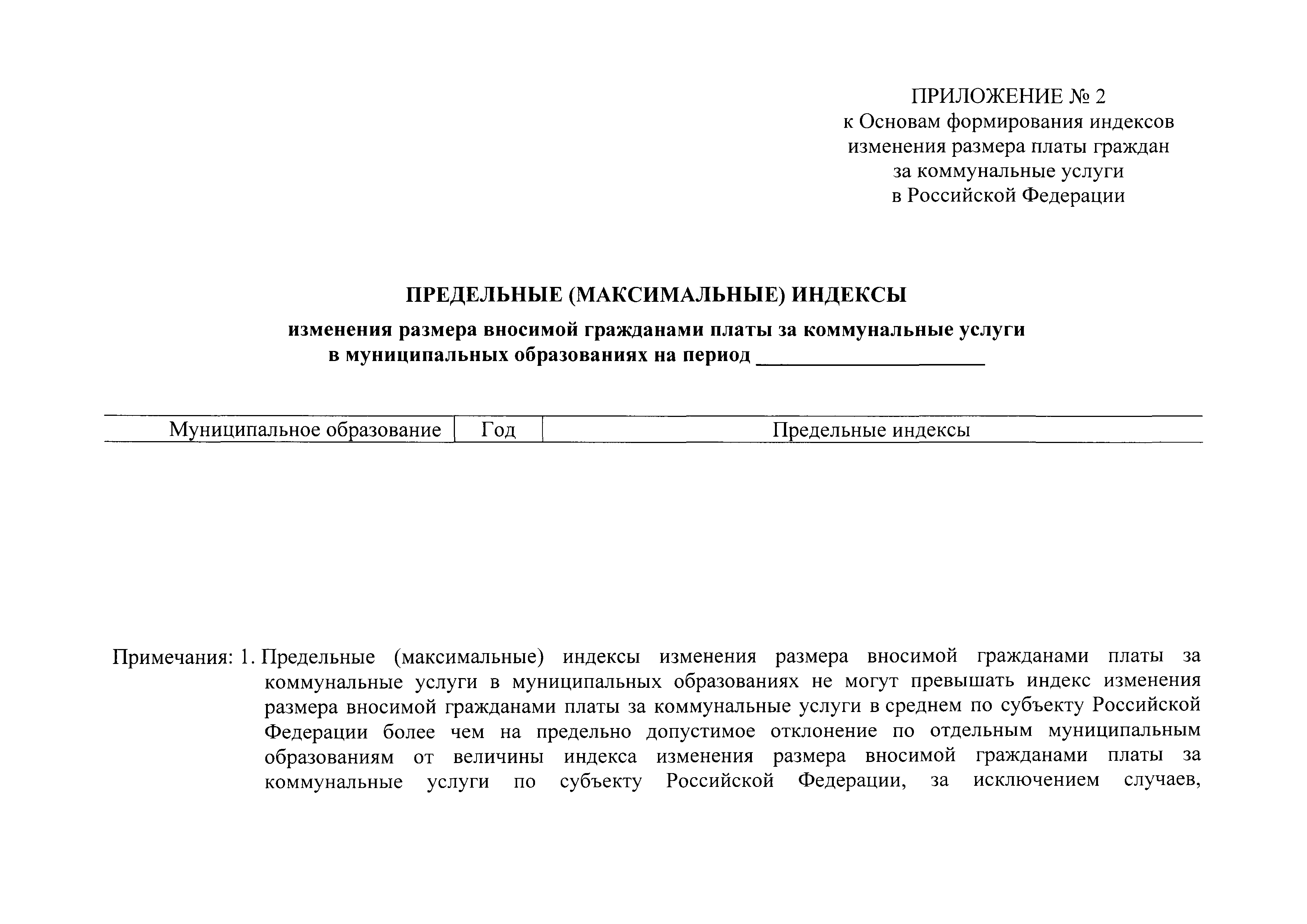 Скачать Постановление 400 О формировании индексов изменения размера платы  граждан за коммунальные услуги в Российской Федерации