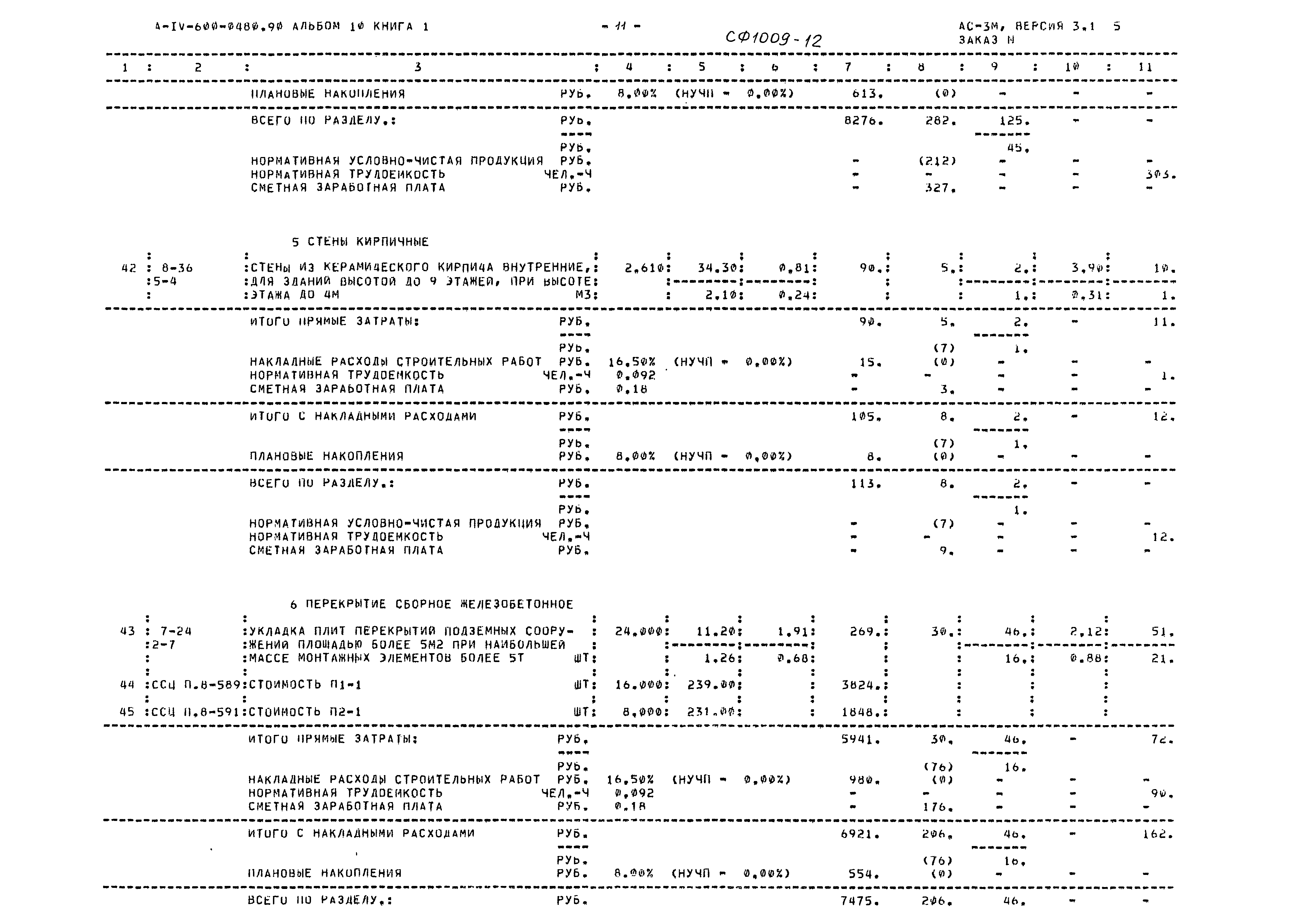 Типовые проектные решения А-IV-600-0480.90