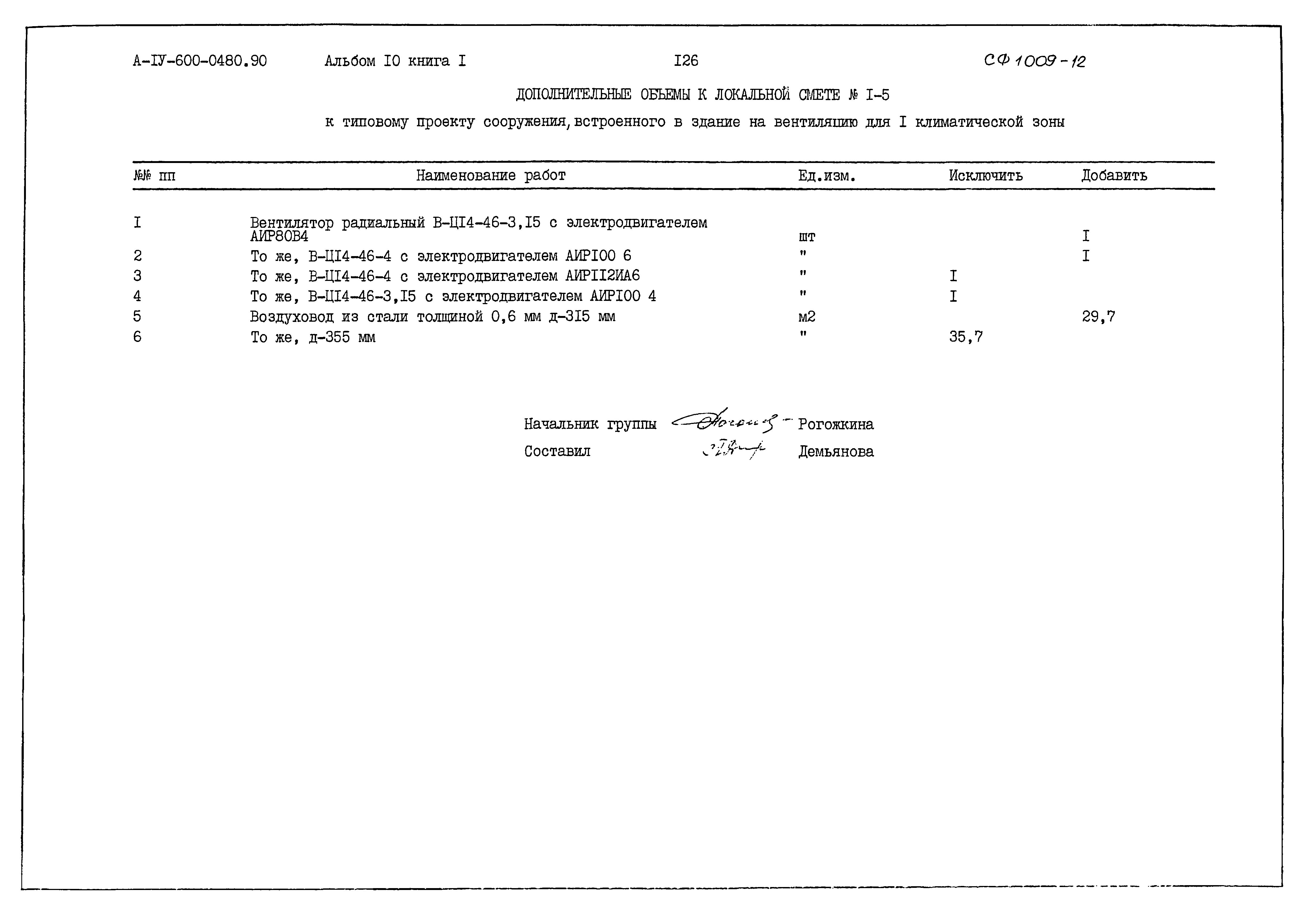 Типовые проектные решения А-IV-600-0480.90