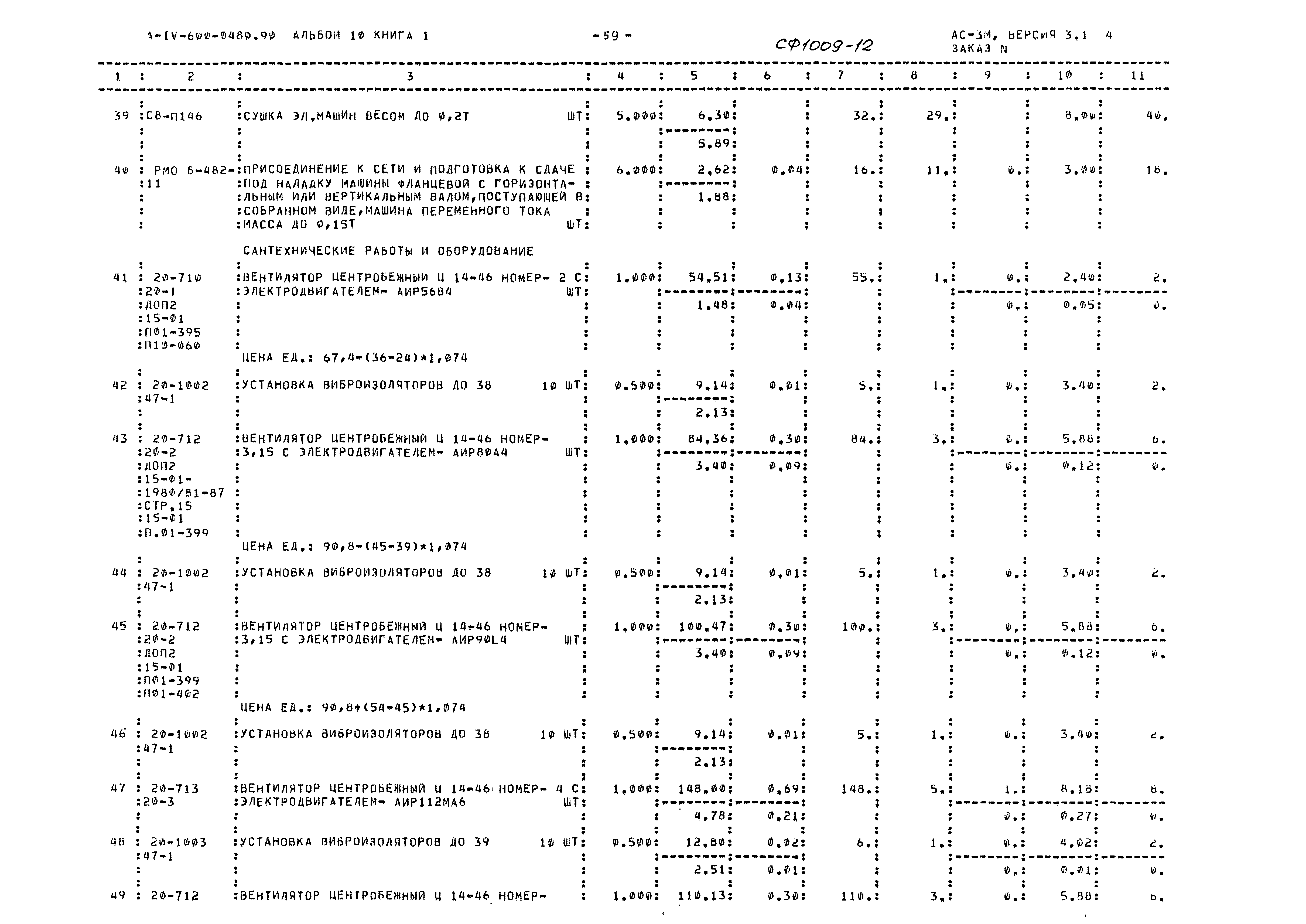 Типовые проектные решения А-IV-600-0480.90