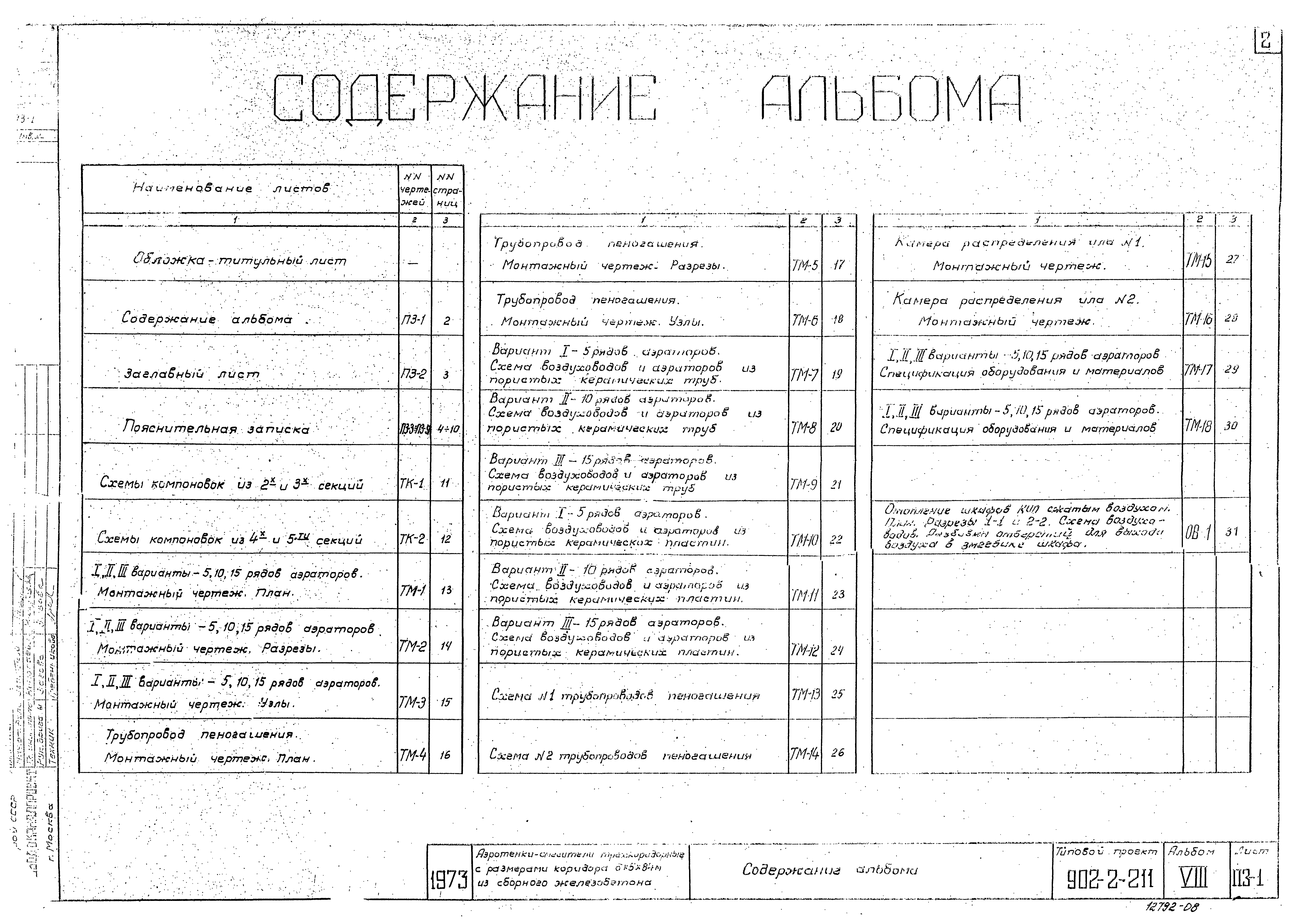 Типовой проект 902-2-211