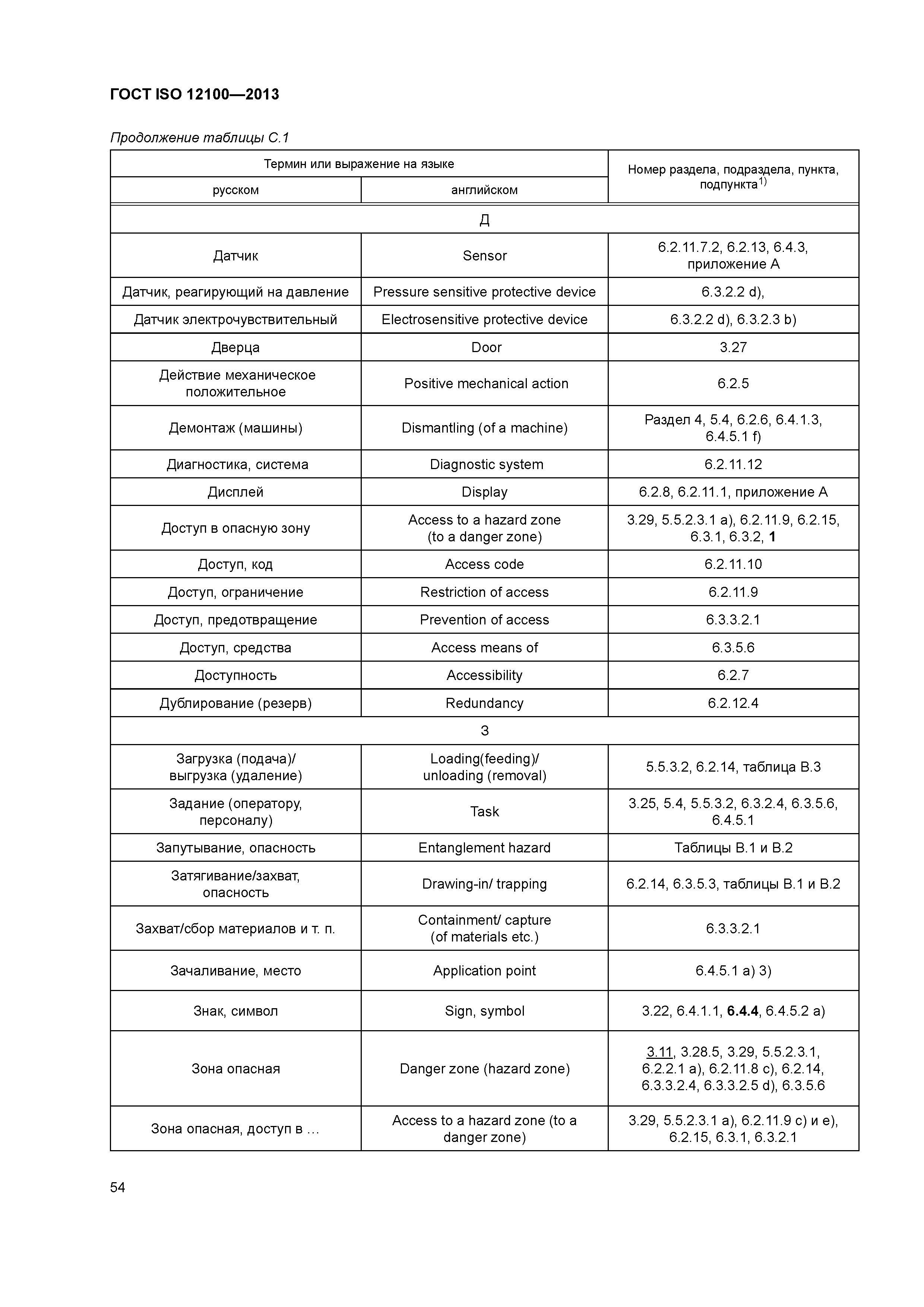 ГОСТ ISO 12100-2013