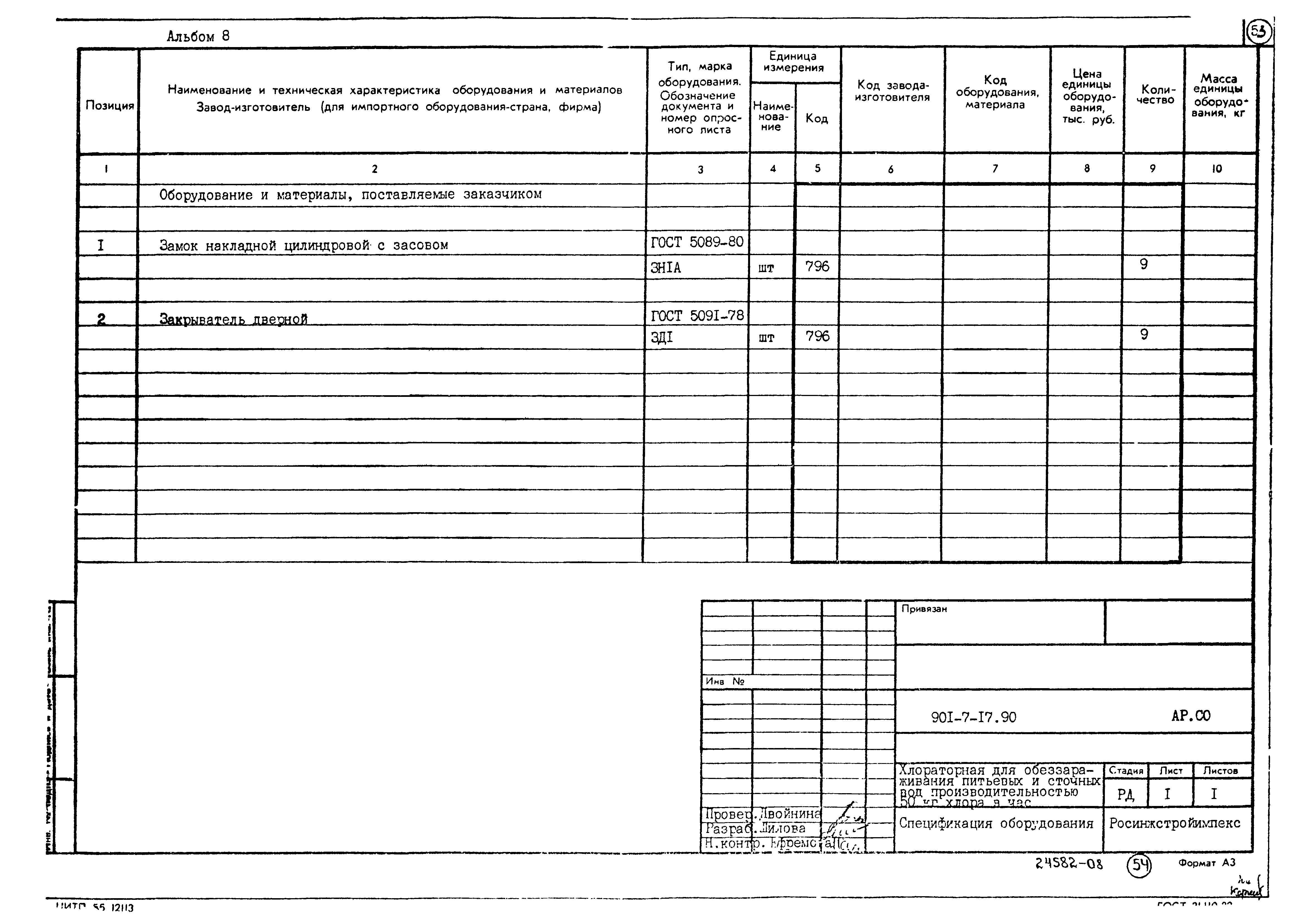 Типовой проект 901-7-17.90