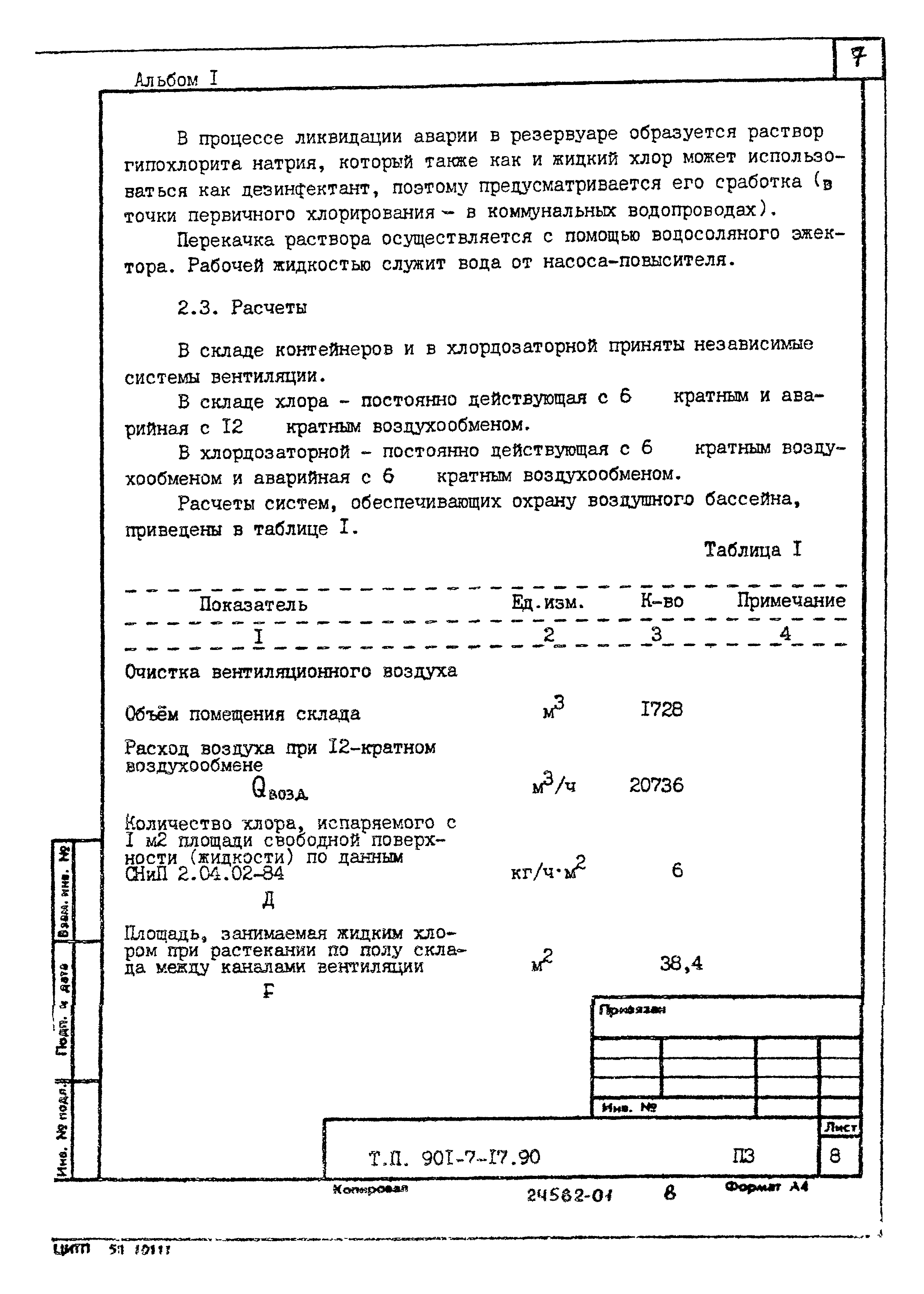 Типовой проект 901-7-17.90