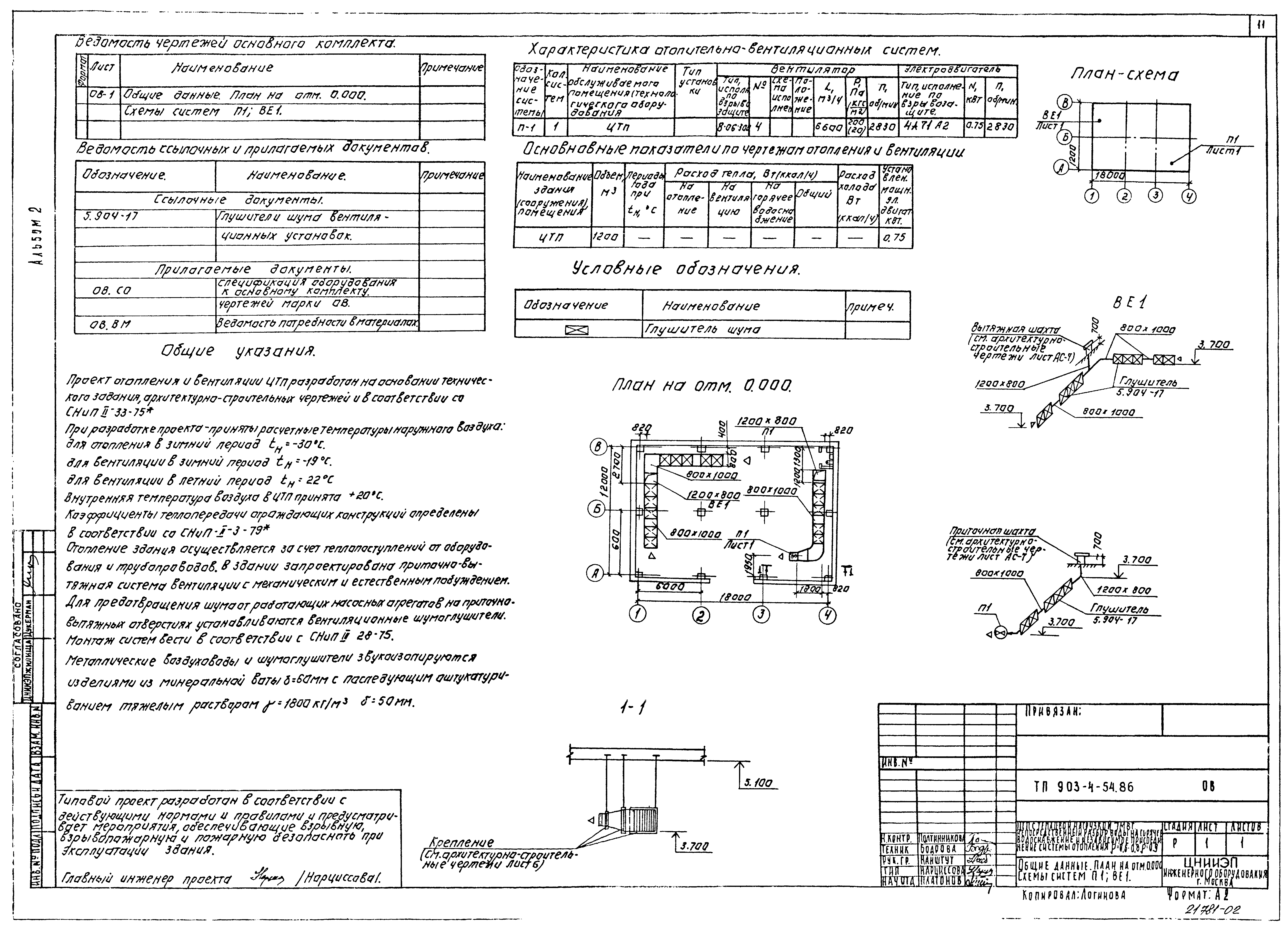 Типовой проект 903-4-54.86