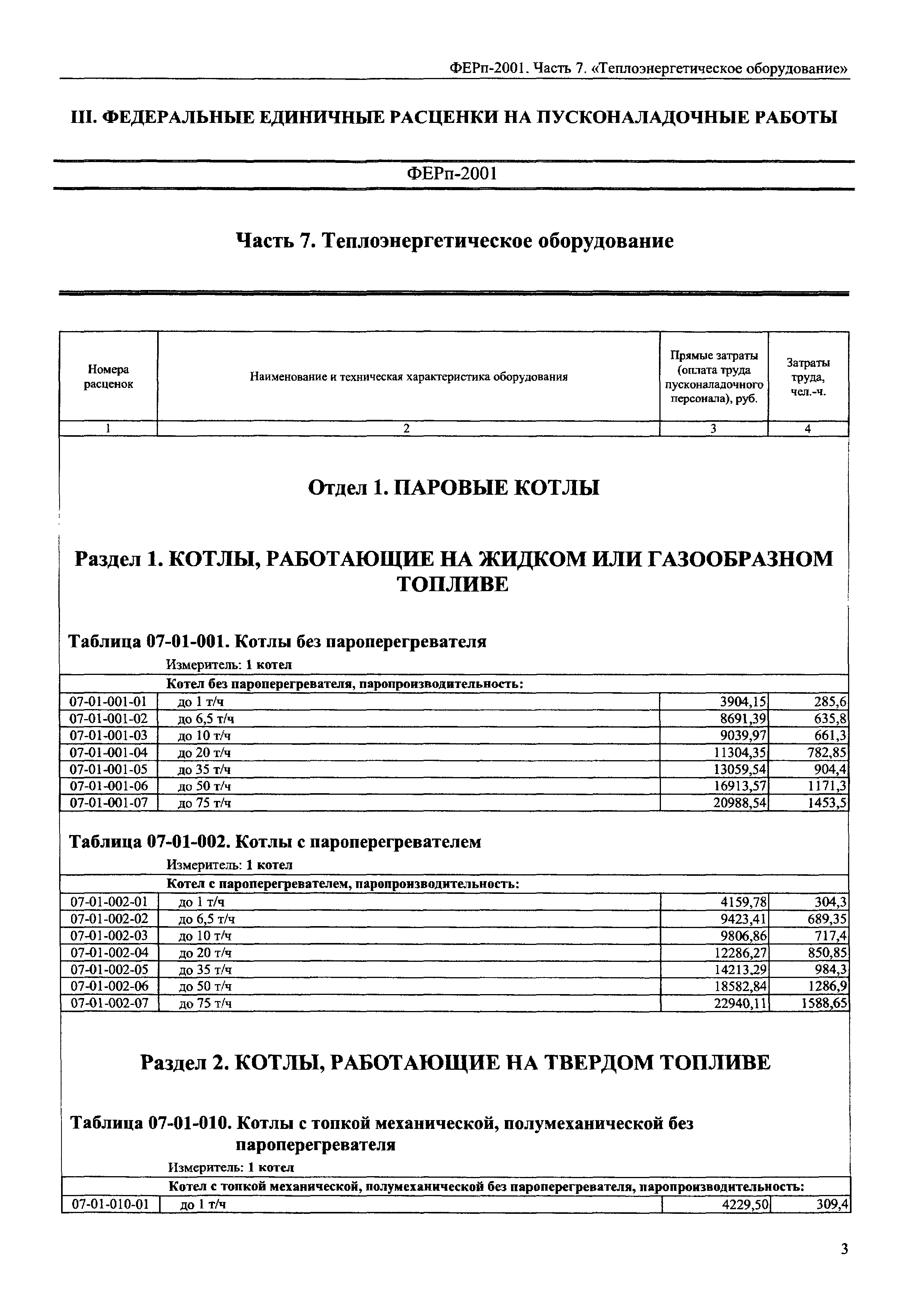 ФЕРп 2001-07