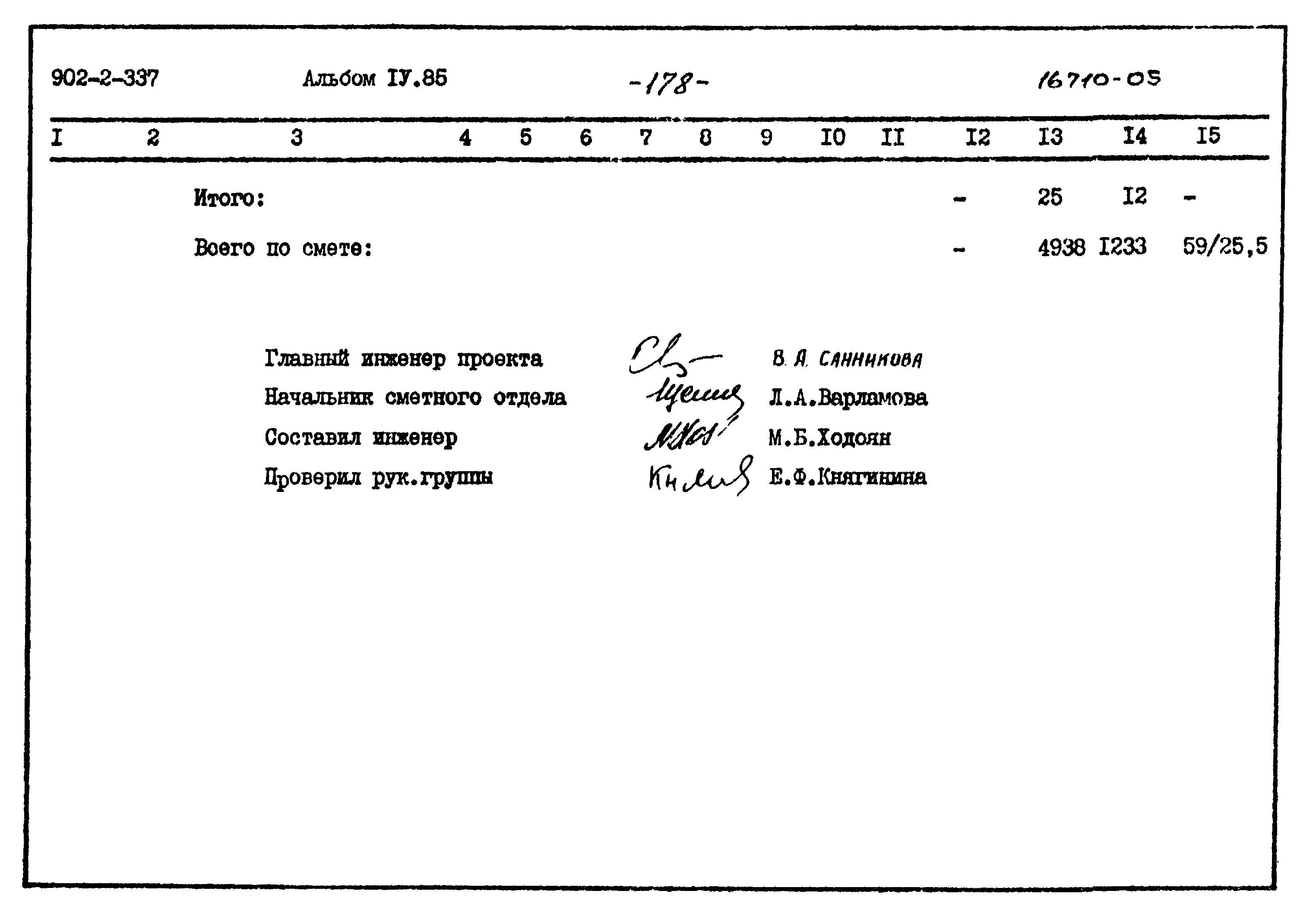 Типовой проект 902-2-337