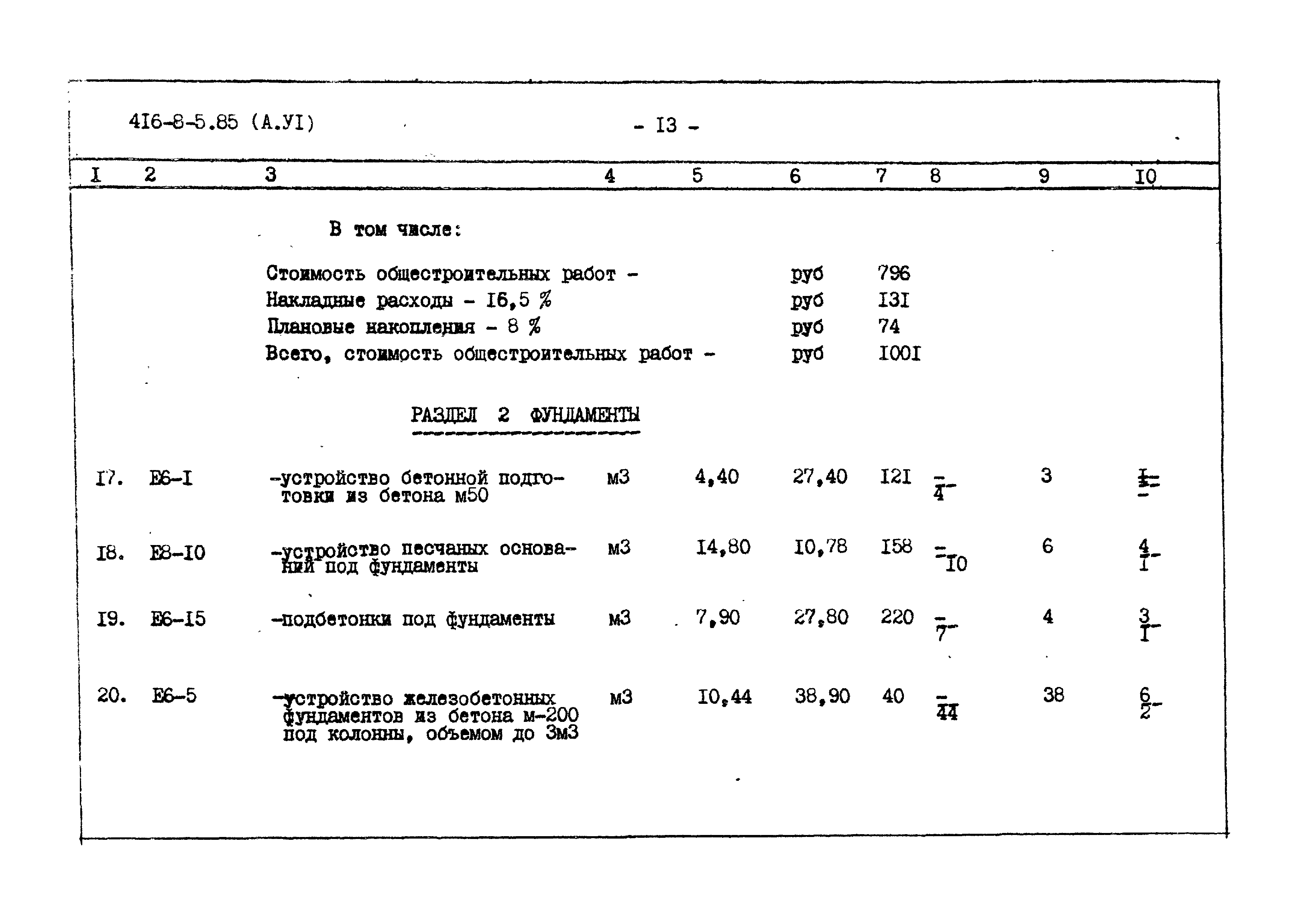Типовой проект 416-8-5.85