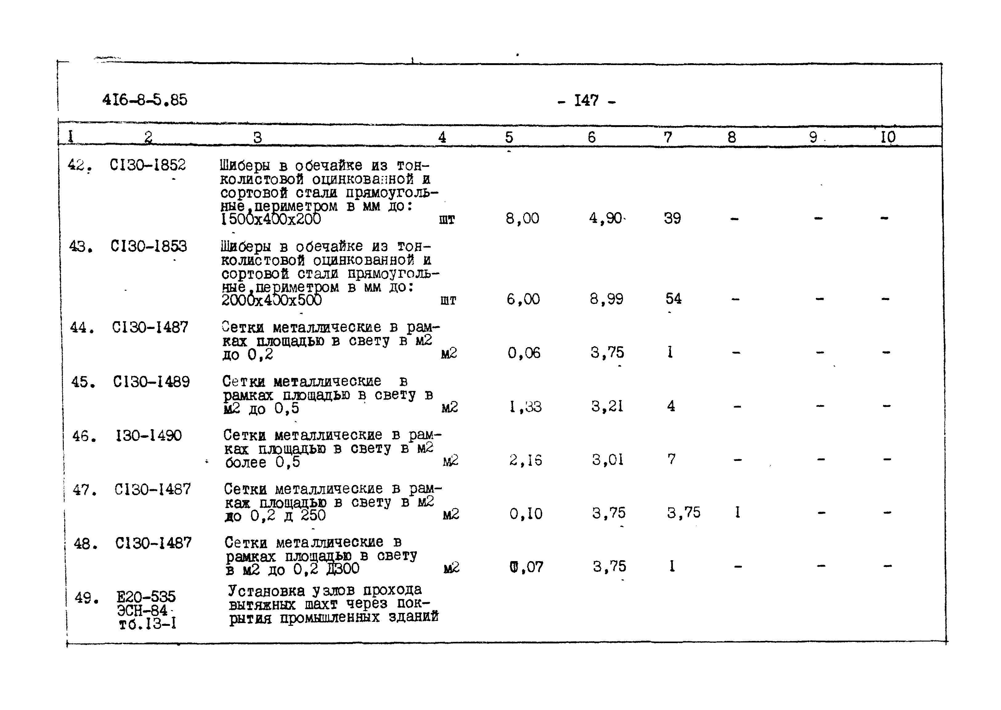 Типовой проект 416-8-5.85