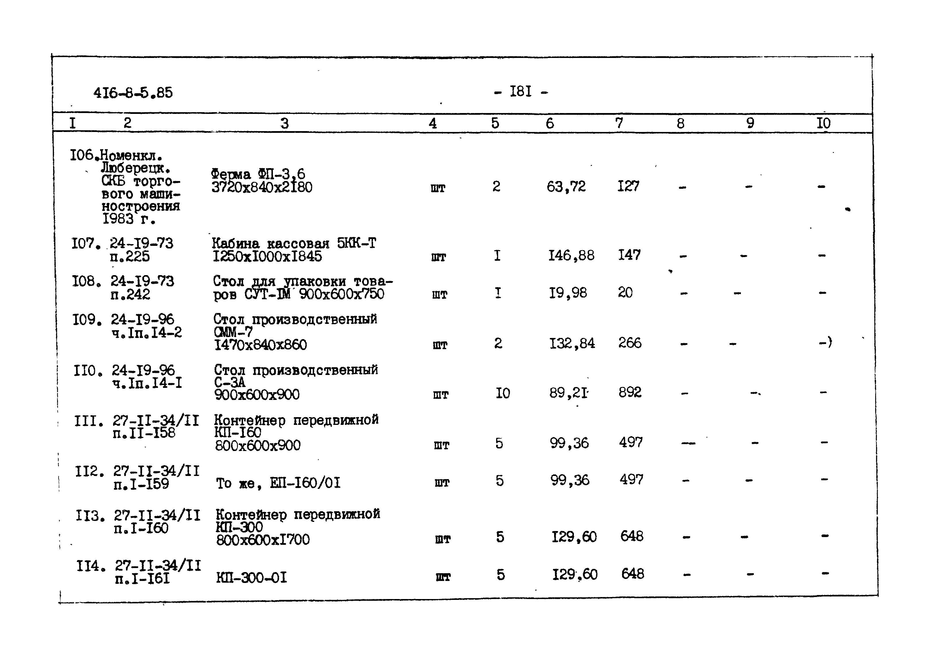 Типовой проект 416-8-5.85