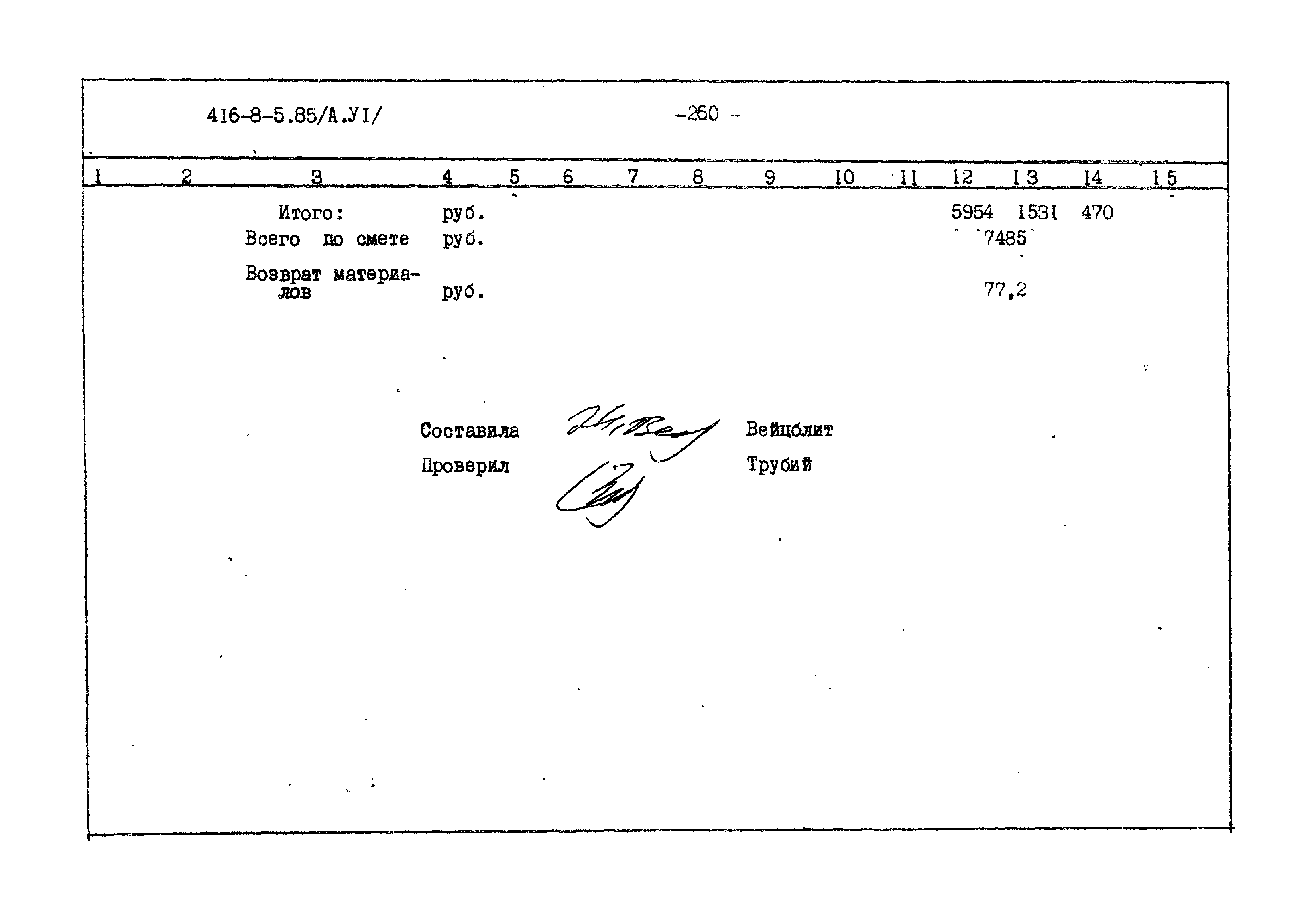 Типовой проект 416-8-5.85