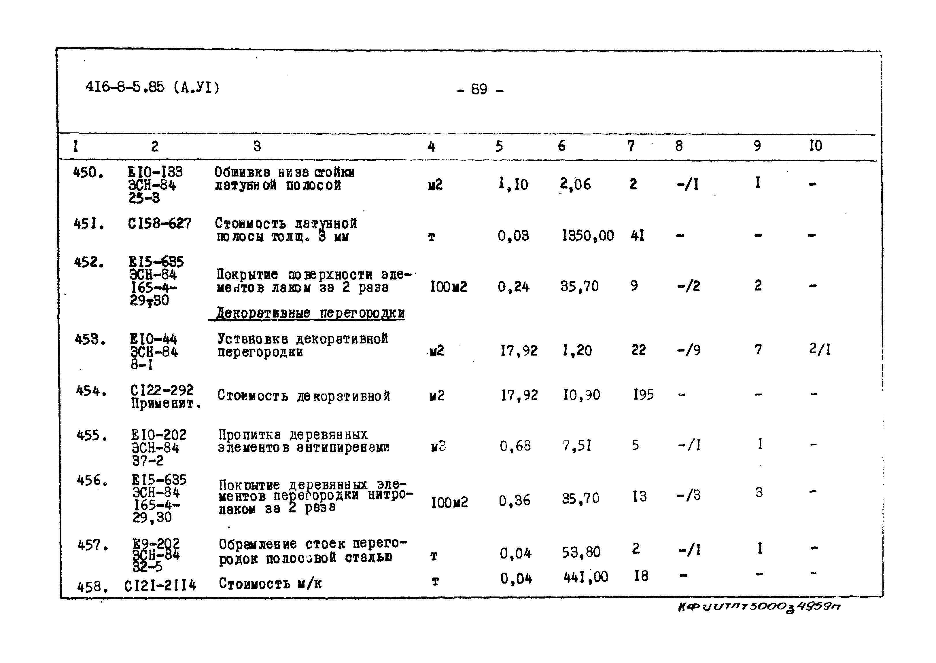 Типовой проект 416-8-5.85