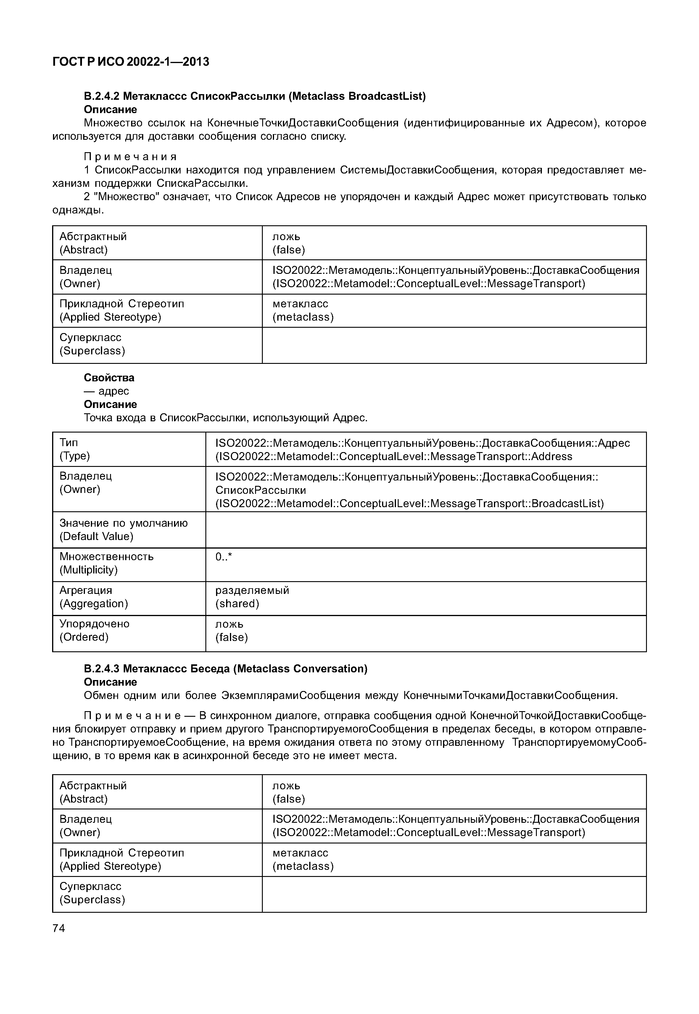 ГОСТ Р ИСО 20022-1-2013