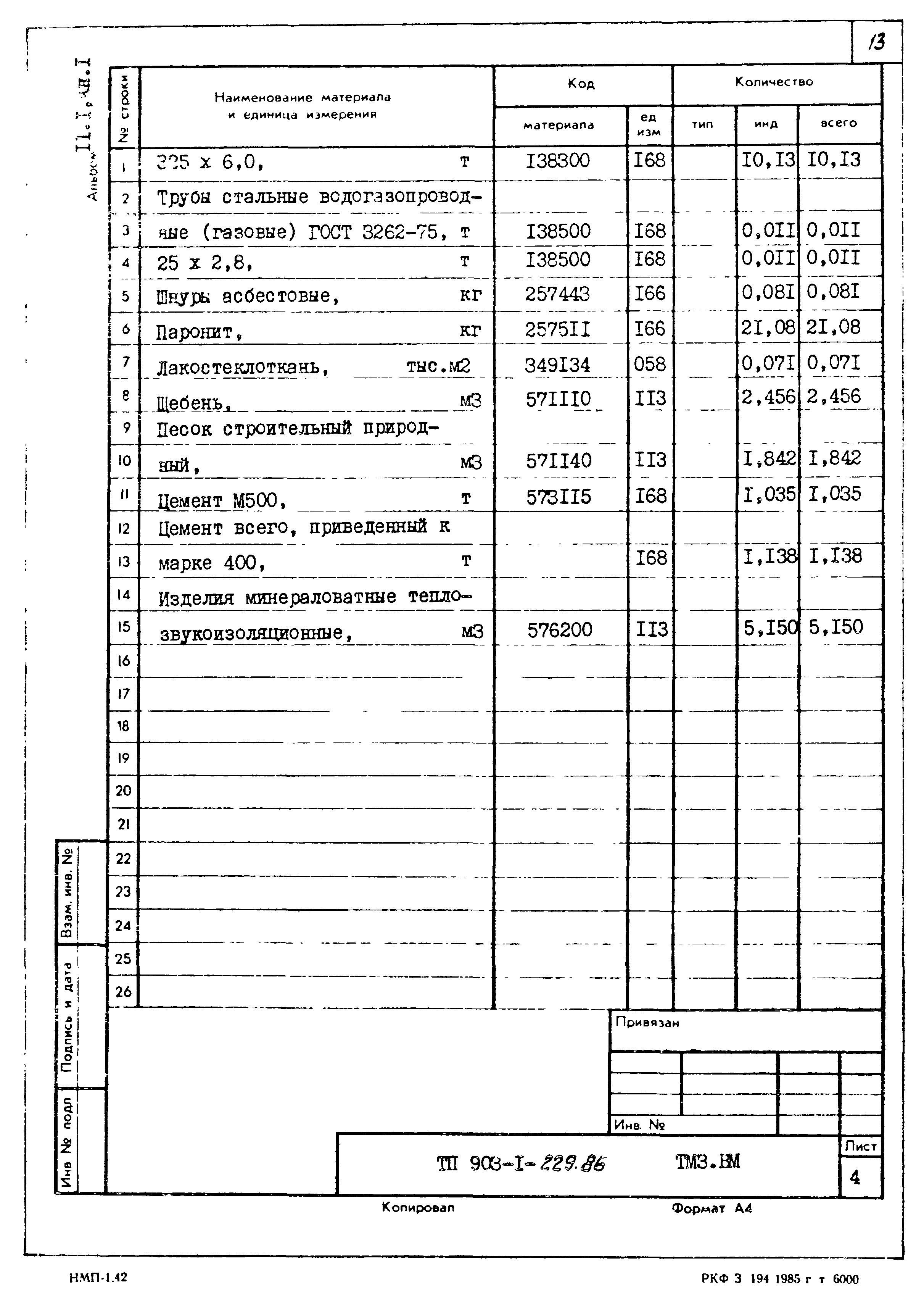 Типовой проект 903-1-229.86