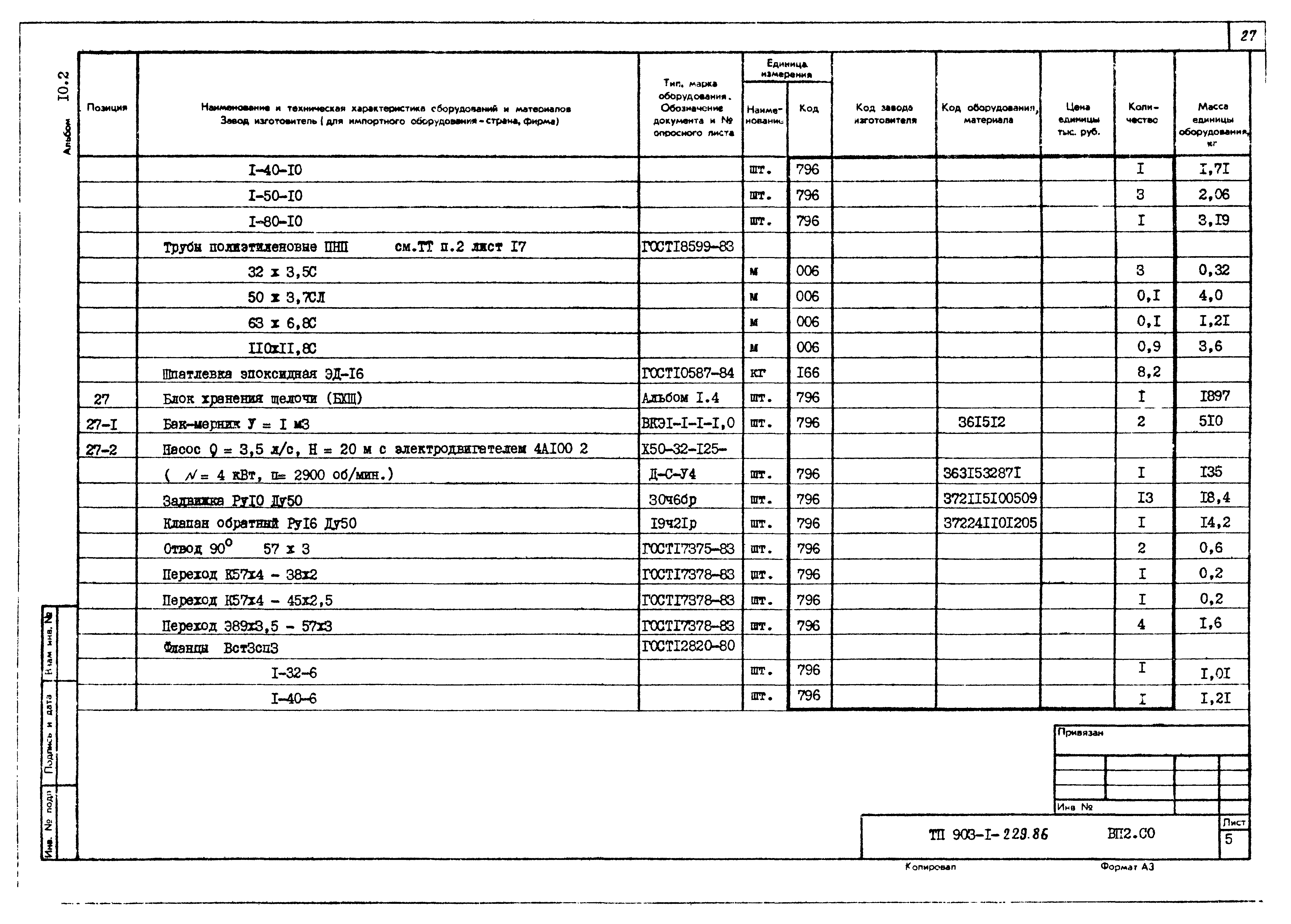 Типовой проект 903-1-229.86