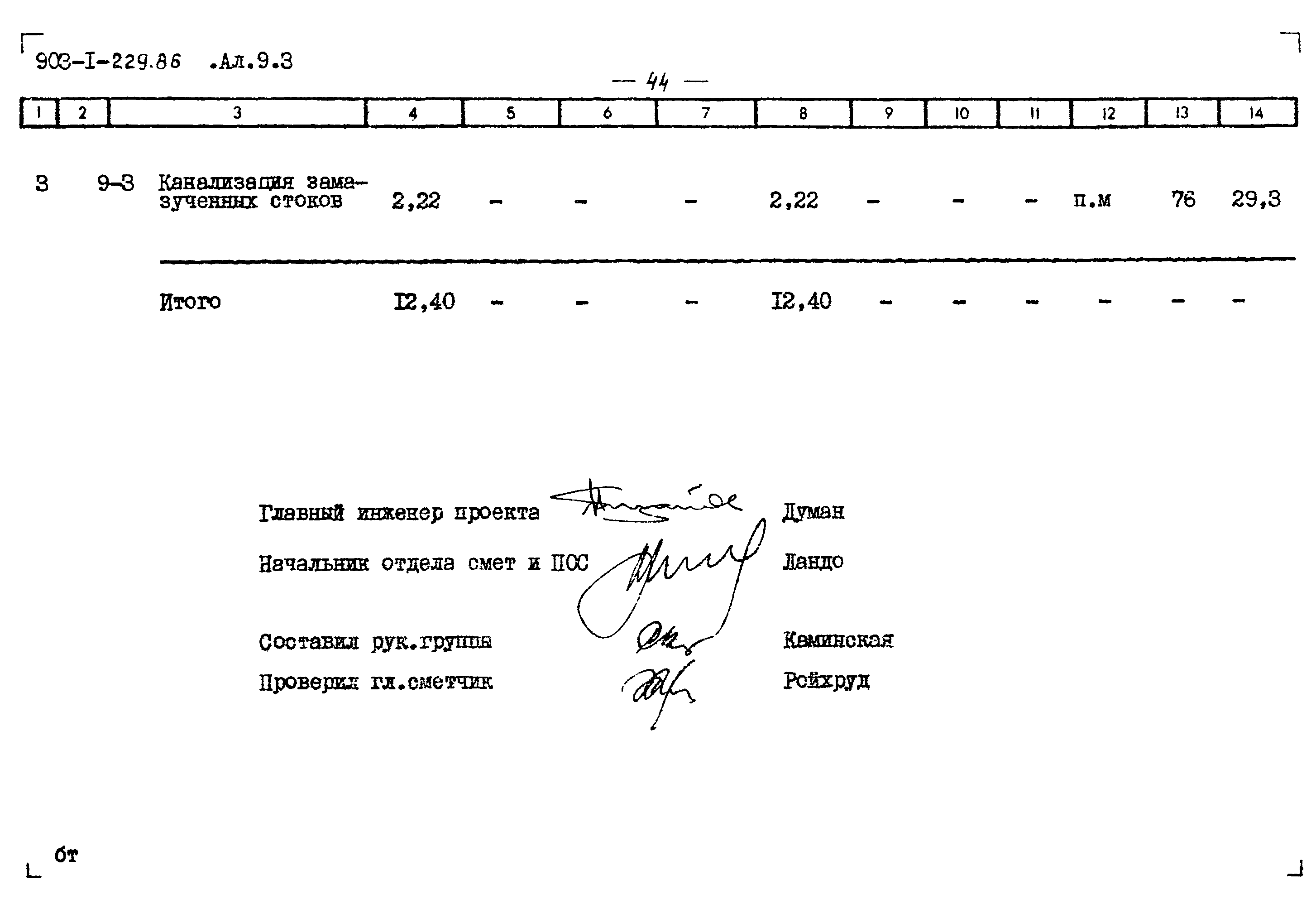 Типовой проект 903-1-229.86