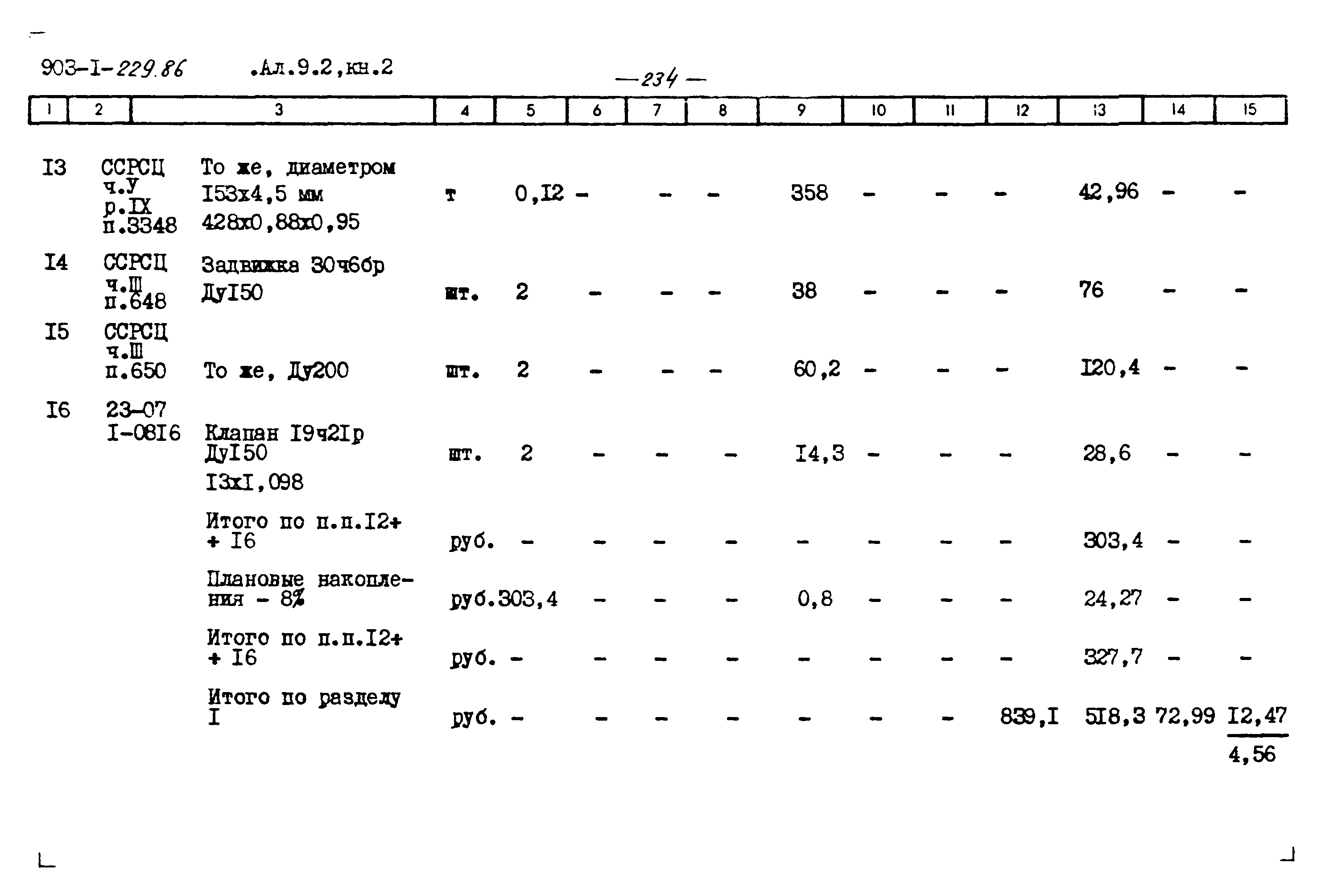 Типовой проект 903-1-229.86