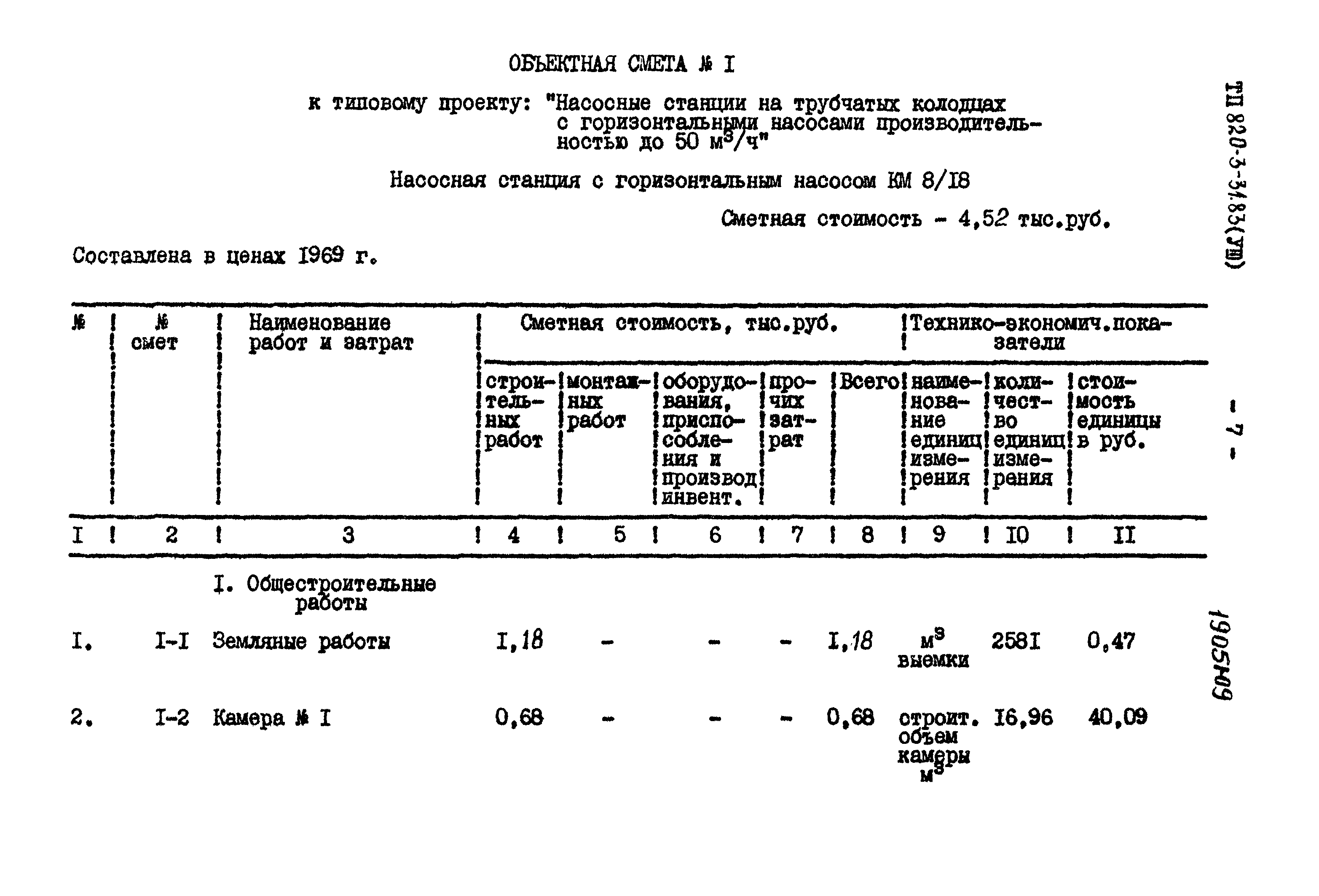 Типовой проект 820-3-31.83