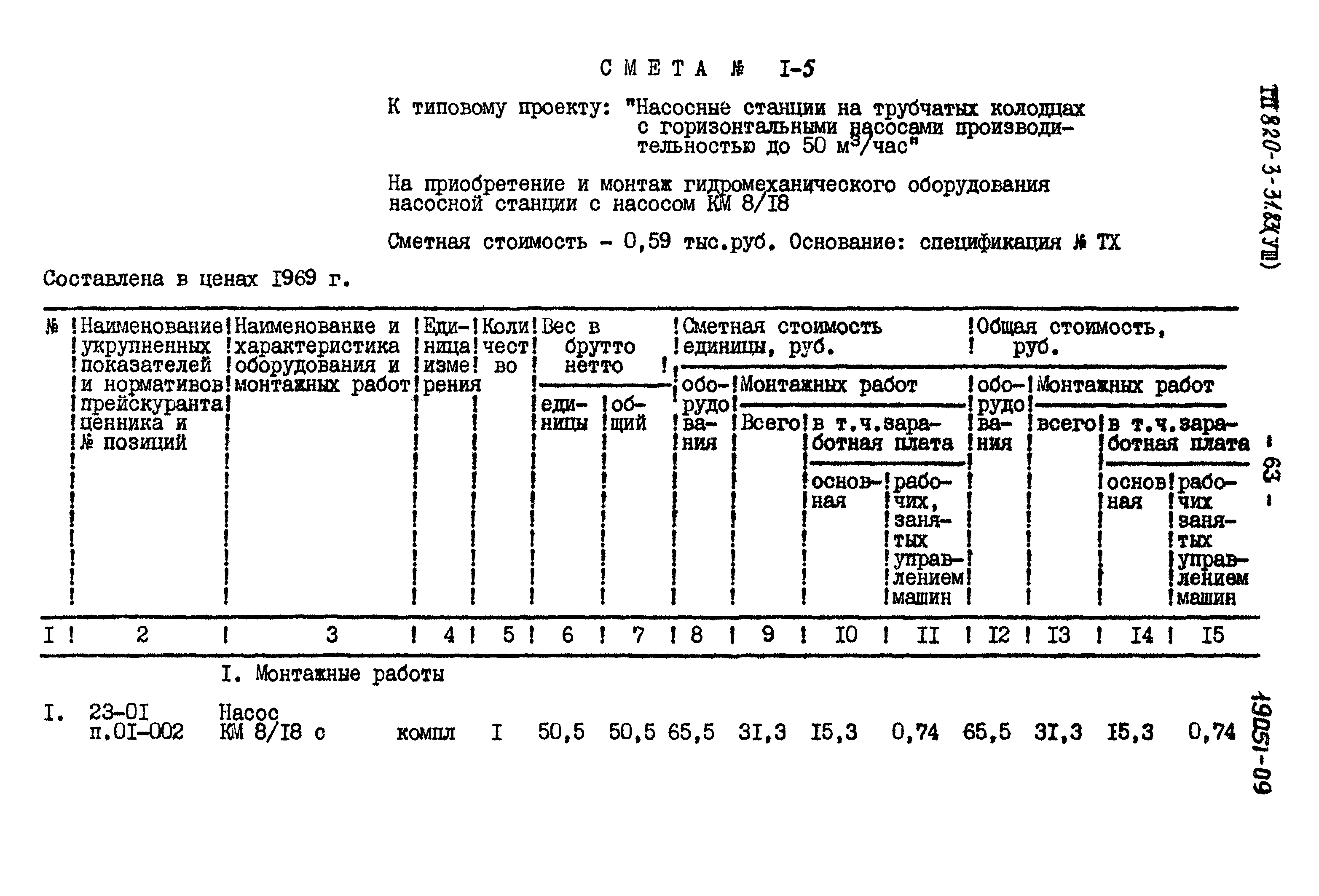 Типовой проект 820-3-31.83