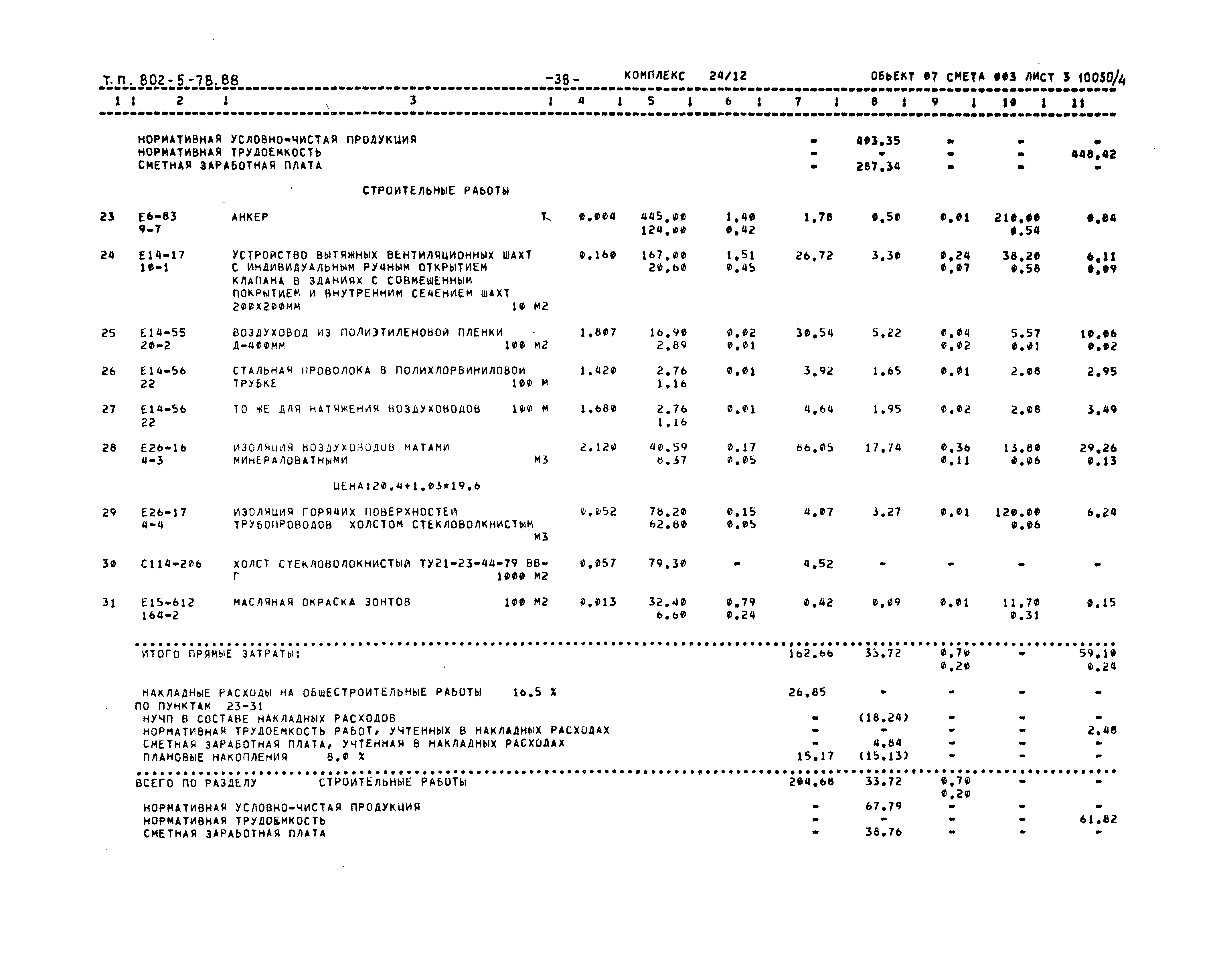 Типовой проект 802-5-78.88