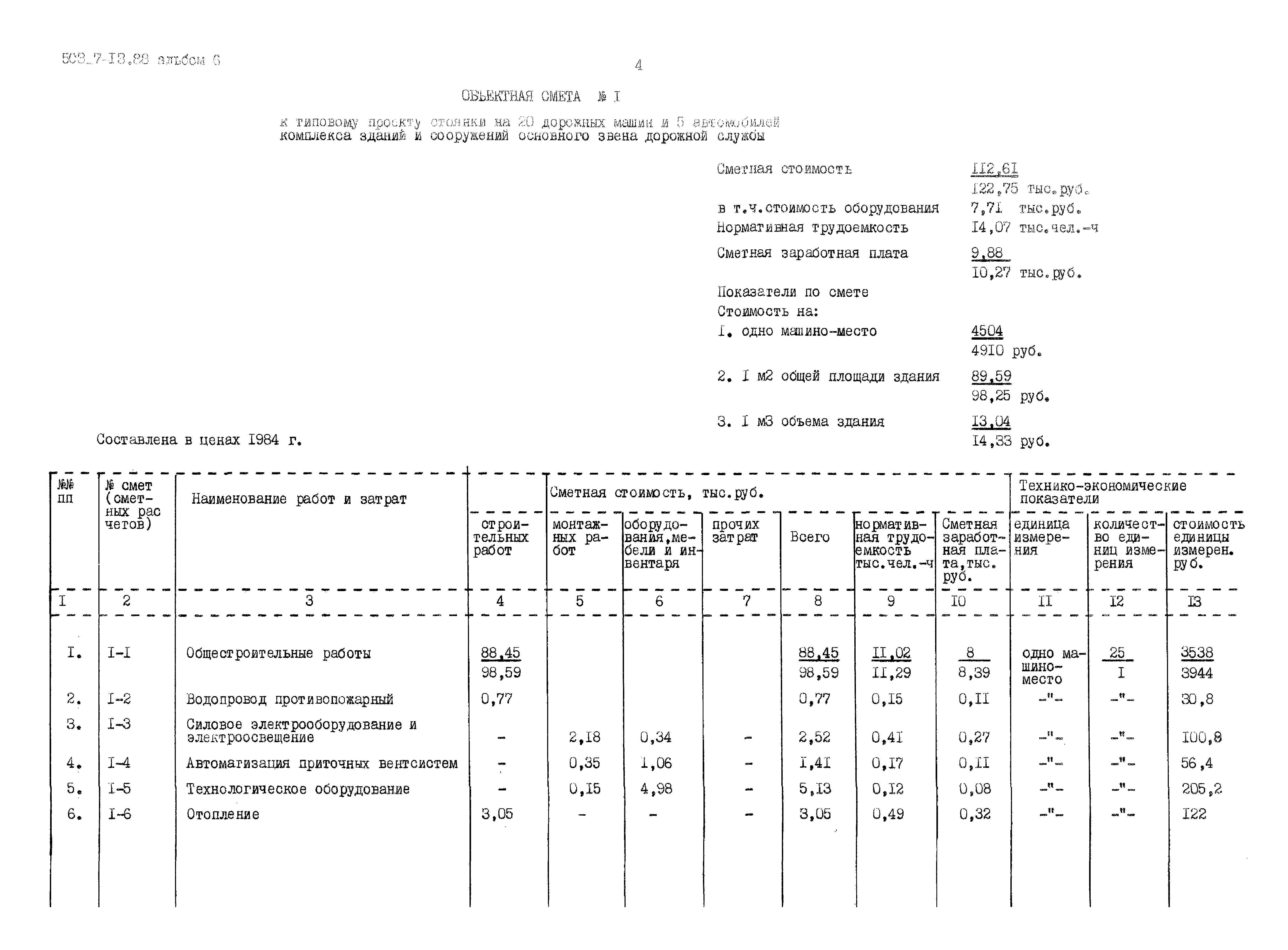 Типовой проект 503-7-13.88