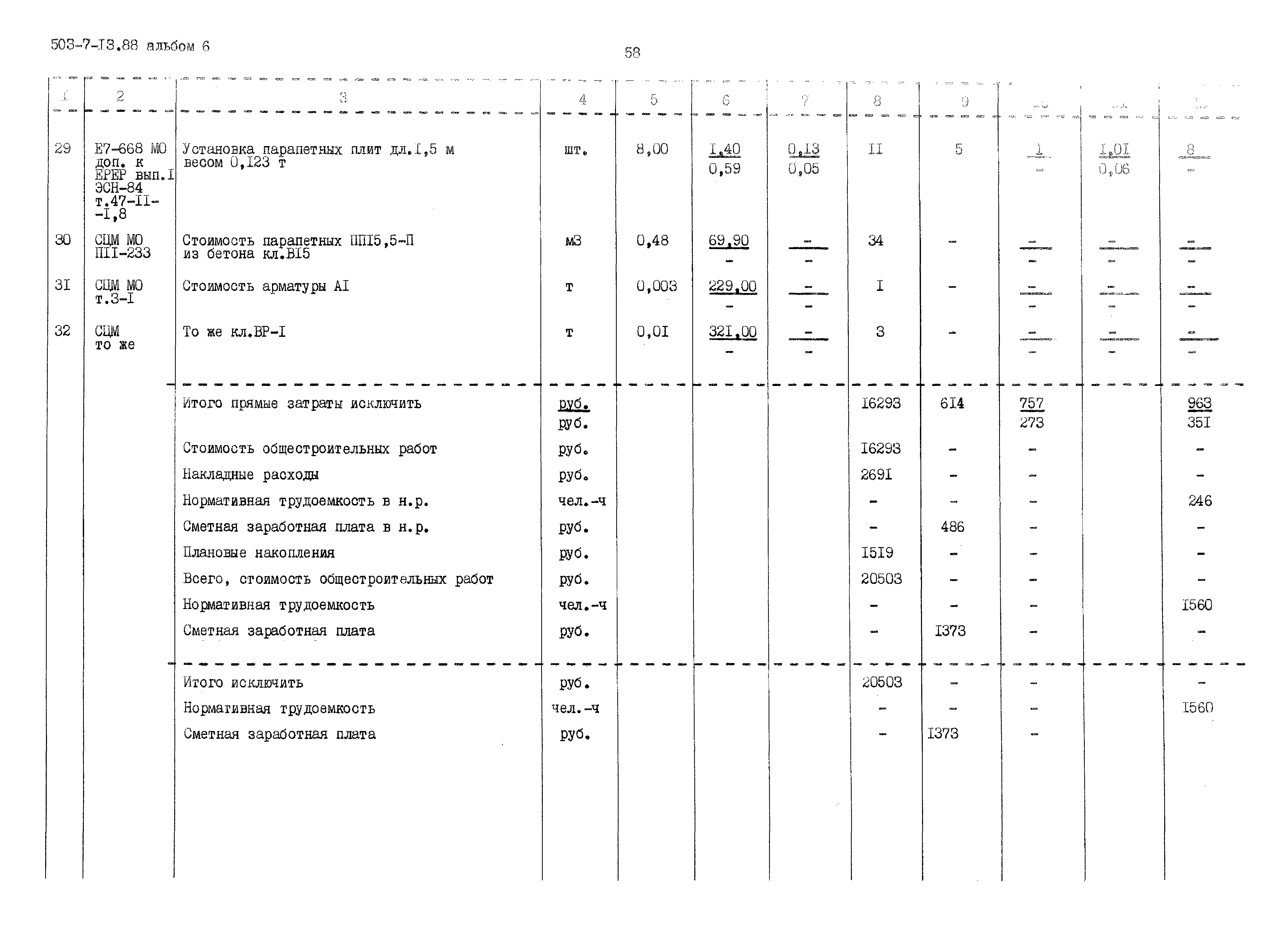 Типовой проект 503-7-13.88