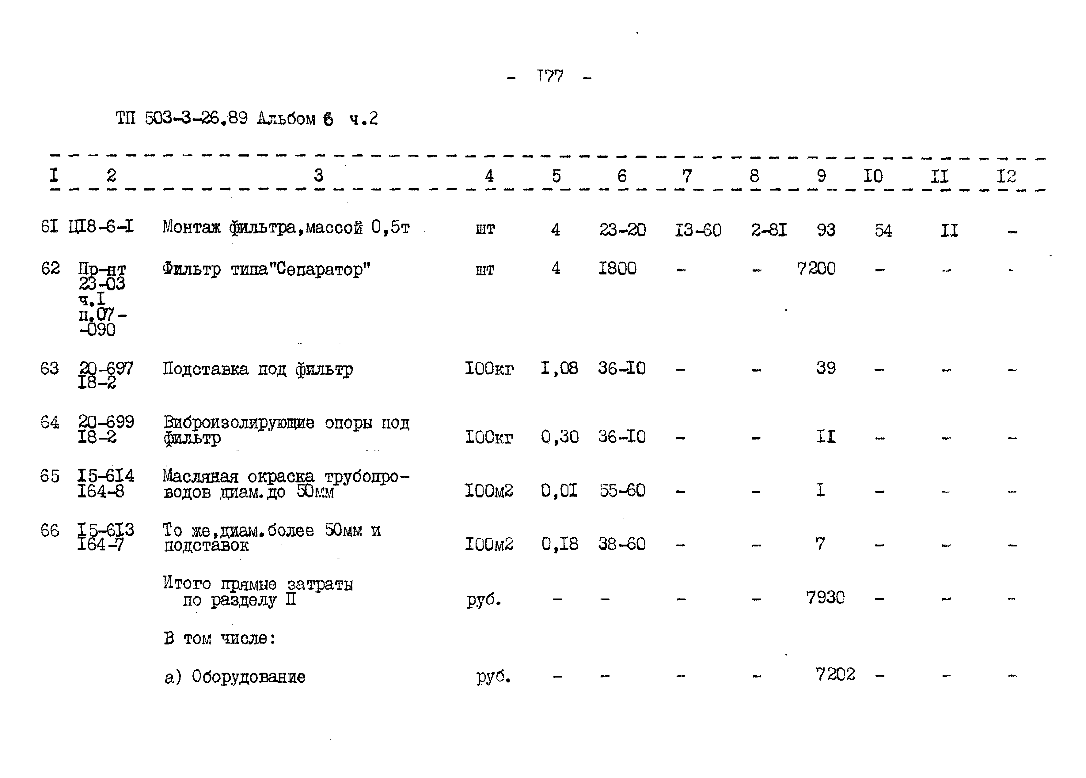 Типовой проект 503-3-26.89