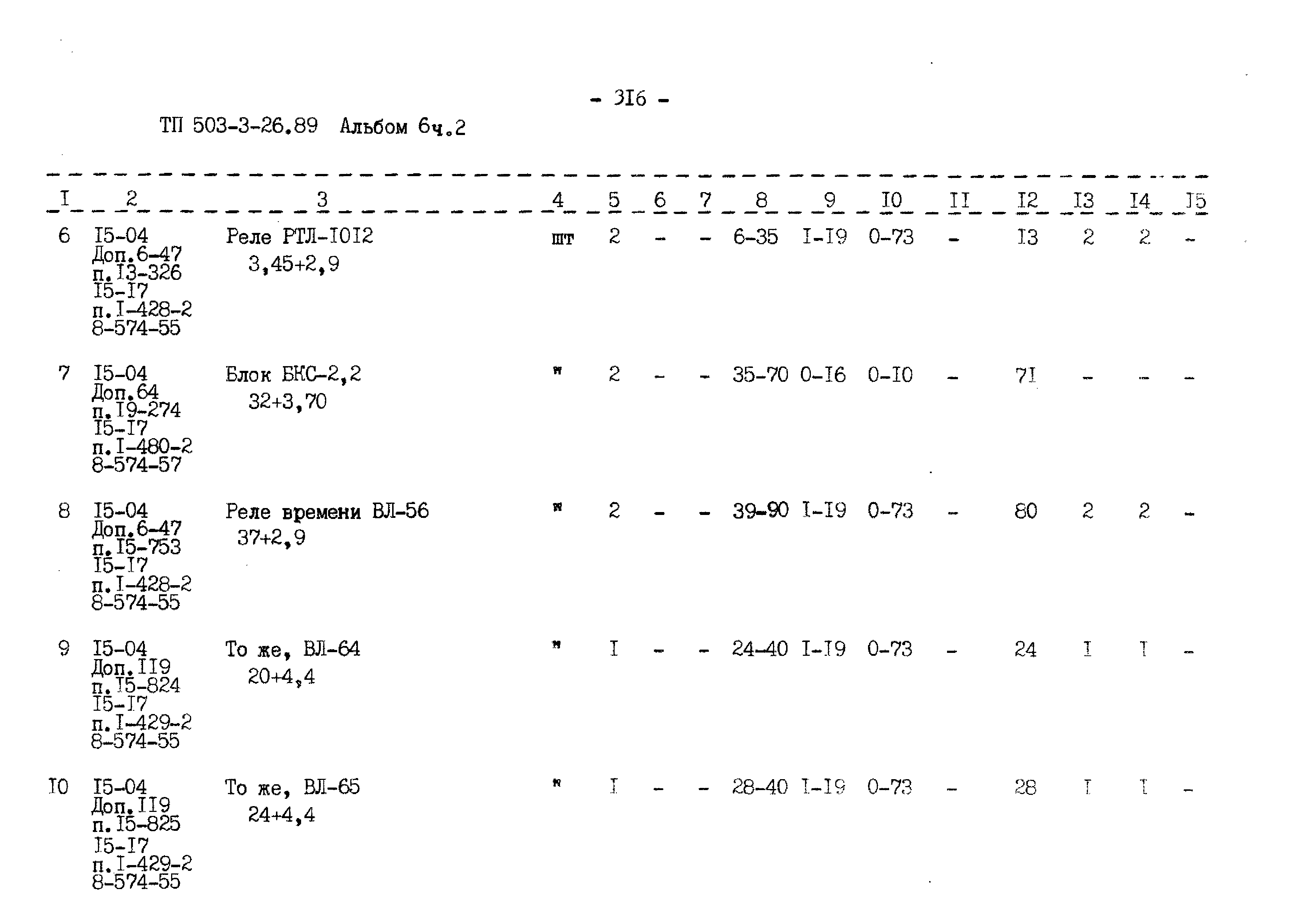 Типовой проект 503-3-26.89